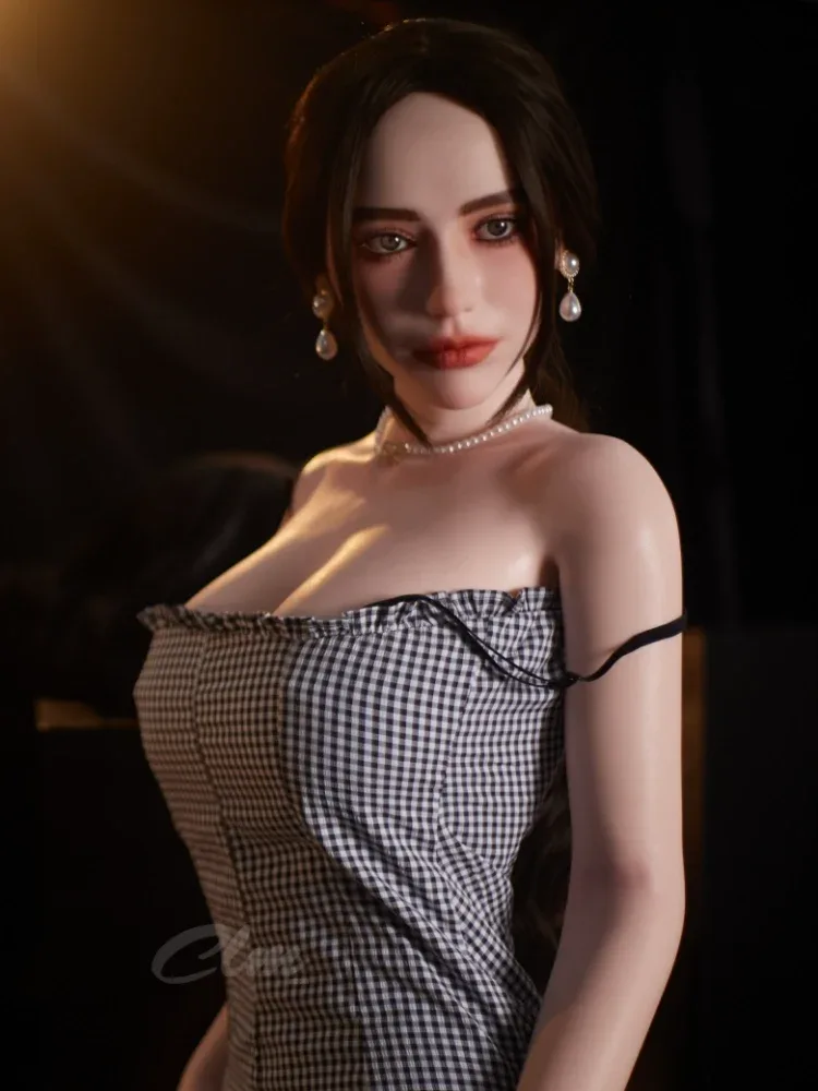 F4903-163cm(5ft3)-35.6kg E Cup Tiffany Asian Silicone Sex Doll丨Climax Doll Ultra view 9