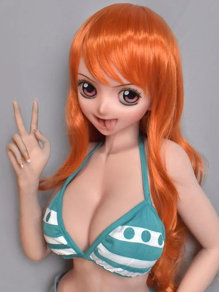F8038-150cm\/5ft-27.5kg Silicone Japanese Anime Sex Doll – Fantasy-Inspired Look with Big Eyes | Elsa Babe view 9