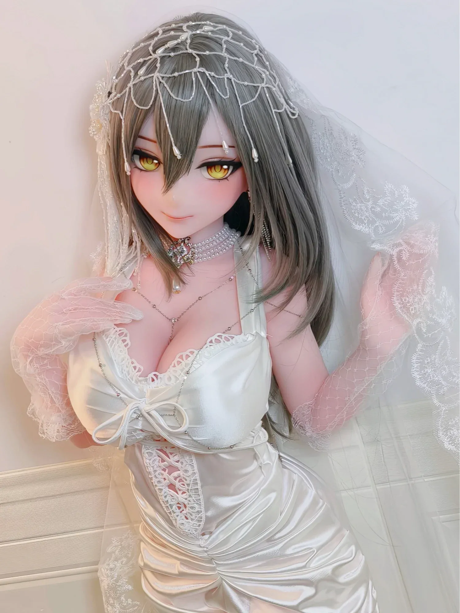 F9213-150cm\/5ft-27.5kg Anime Hentai Silicone Lifesize Sex Doll | Elsa Babe