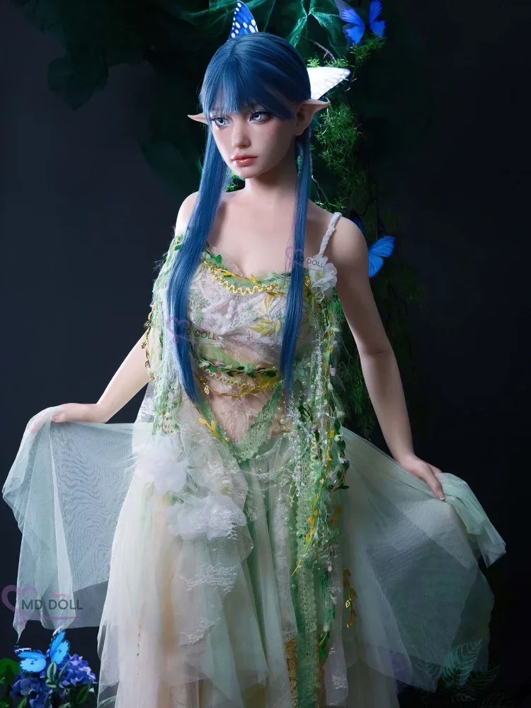 F8078-150cm\/5ft-27kg M24 Medium Chest Elf Silicone Sex Doll | MD Doll