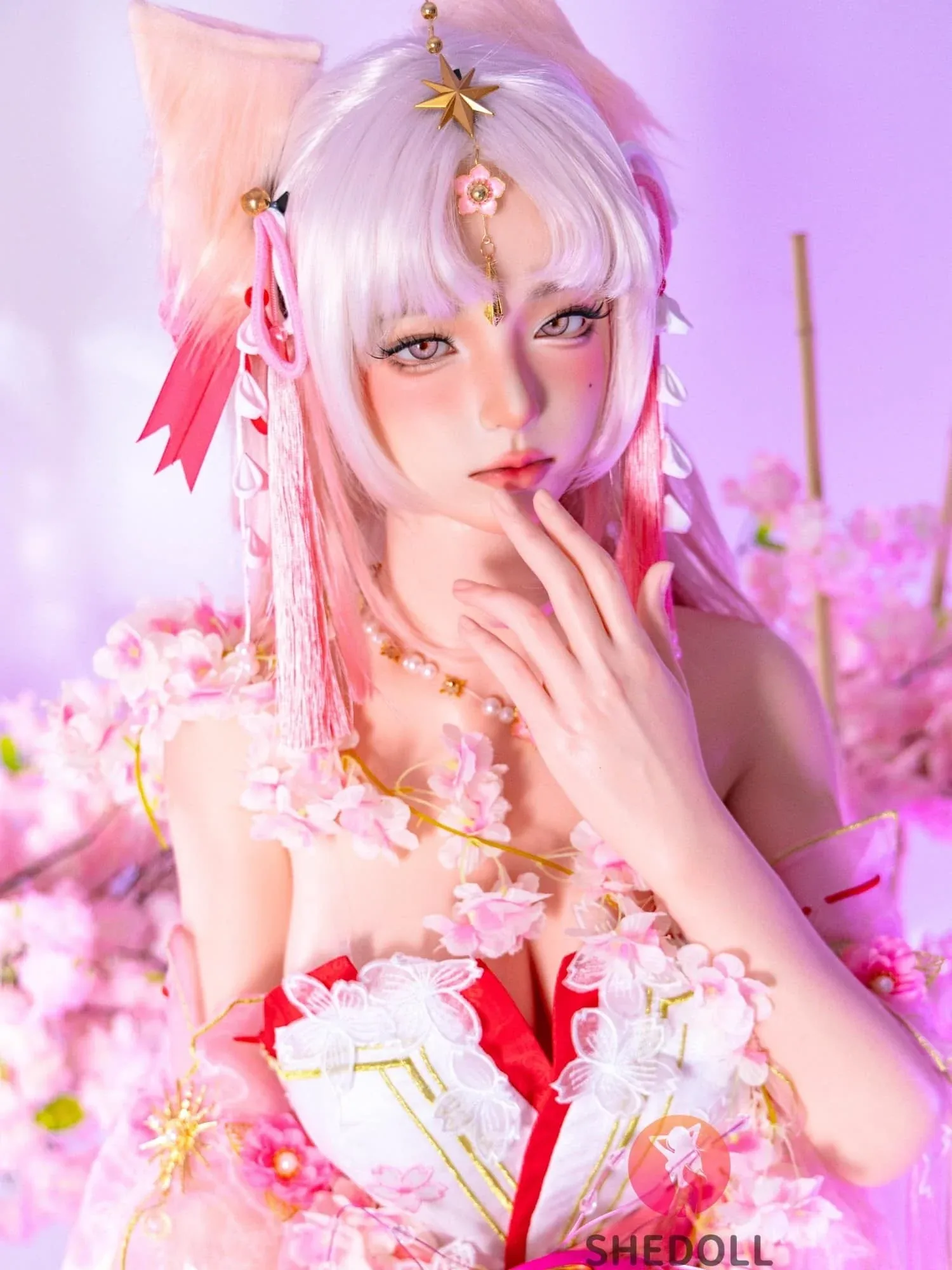 F6058—168cm\/5ft5-47kg D Cup Asian ROS Silicone Sex Doll | SHEDOLL