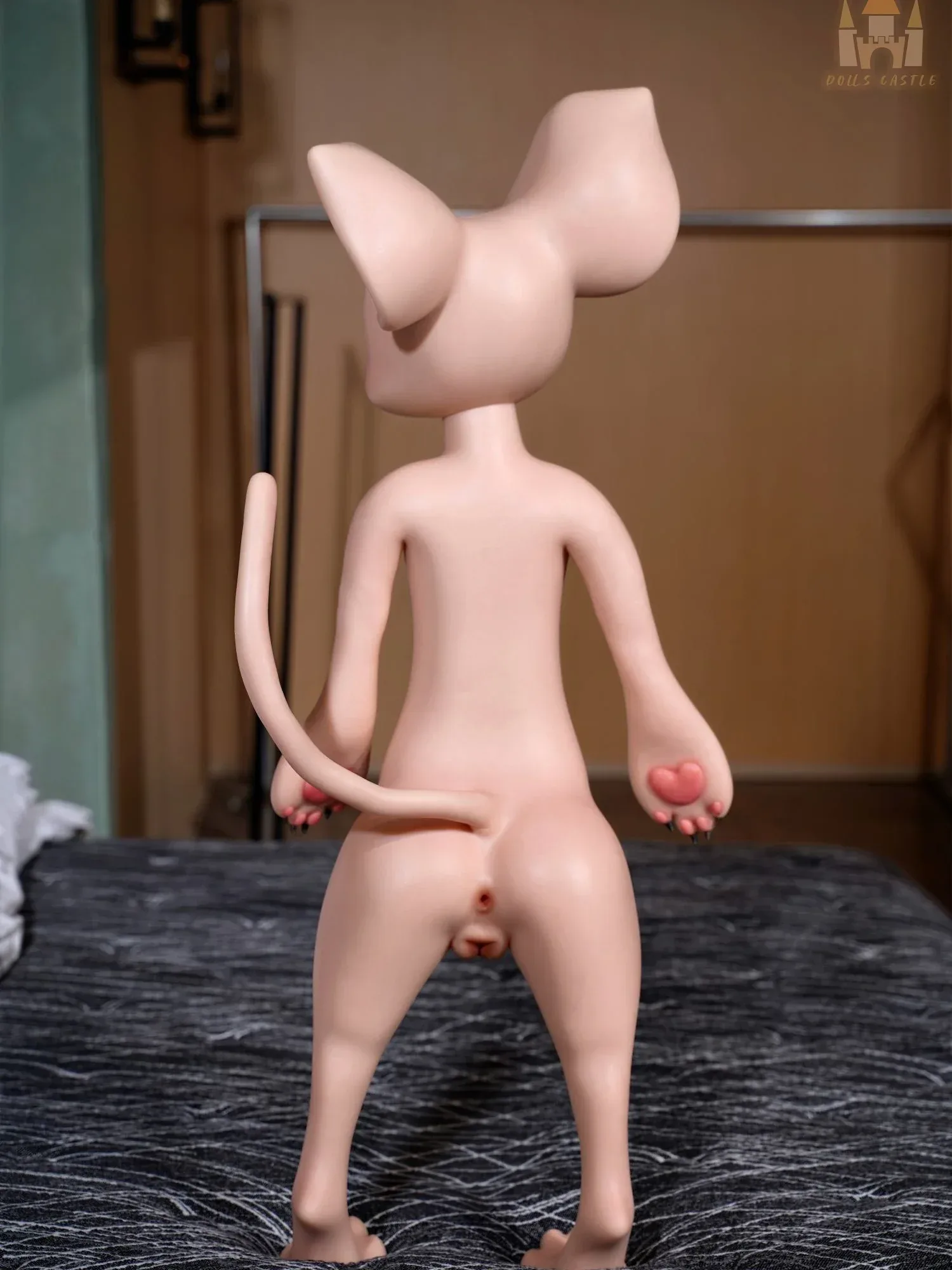F9361-19.5kg Silicone Fur Fapdolls Cream Mouse Life Like Mini Hentai Sex Doll｜Doll Castle view 11