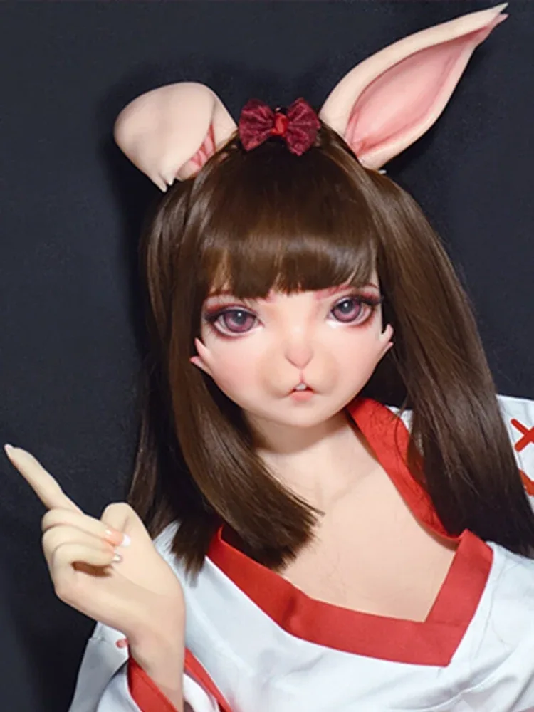 F1528-150cm\/5ft-27.5kg Full Silicone Cosplay-Inspired Furry Rabbit Sex Doll – Real Fur Touch \u0026 Lifelike Flexibility | Elsa Babe view 1