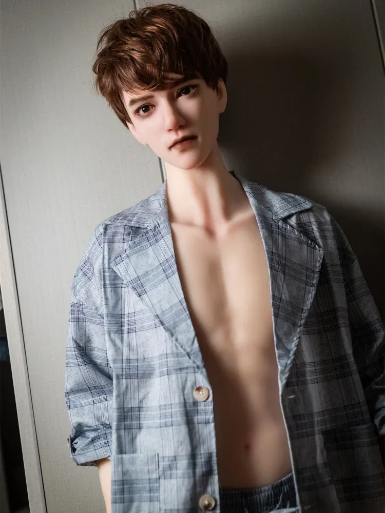 F111- 165cm-37kg Freddy K-Pop Style Masturbator Femboy Sex Doll - Qita Doll view 5
