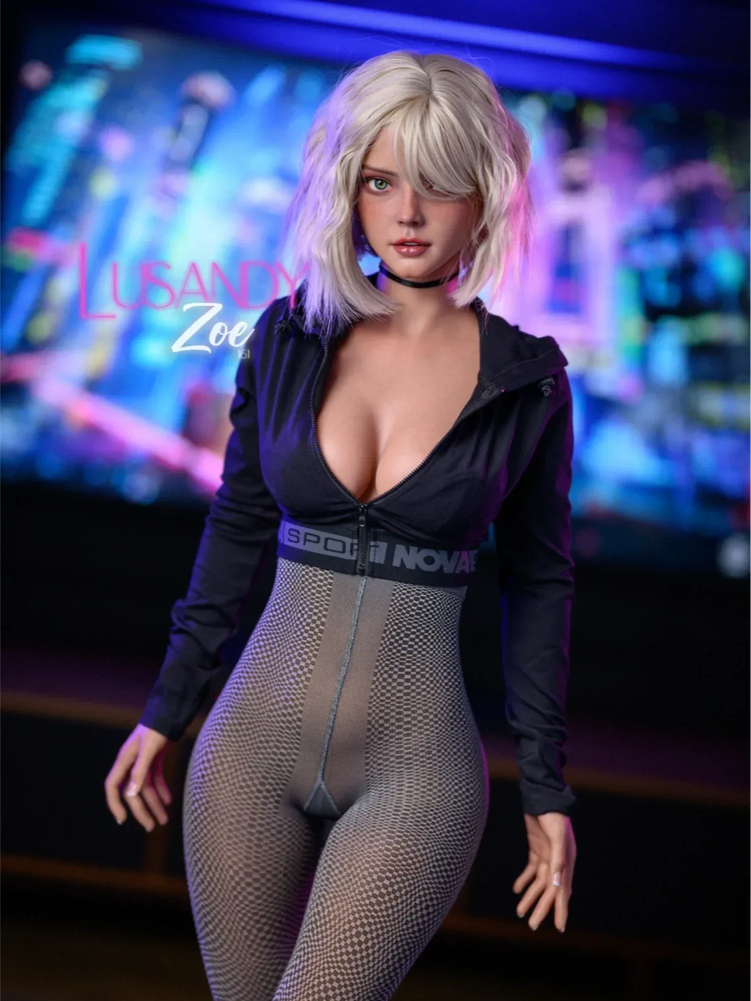 F9399-161cm(5ft3)-37kg Zoe B Cup Silicone Real Sex Doll丨Lusandy doll