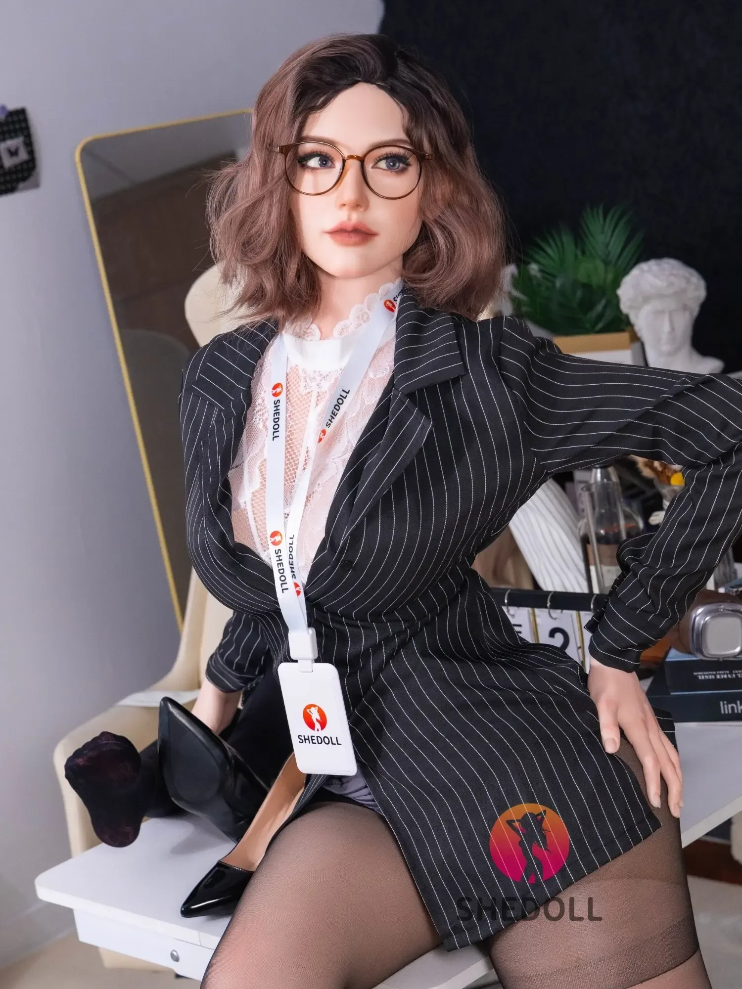 F6087—170cm\/5ft6-57kg E Cup Silicone Sex Doll | SHEDOLL view 4