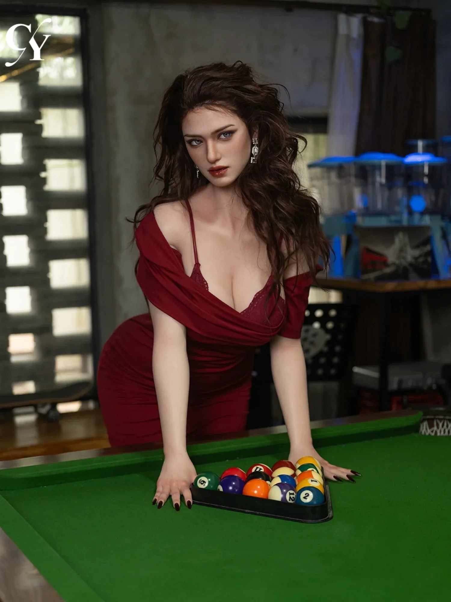 F5801—176cm\/5.77ft--41kg E Cup ROS Silicone Head Hyper Realistic Sex Doll  | TOP-CYDOLL view 12
