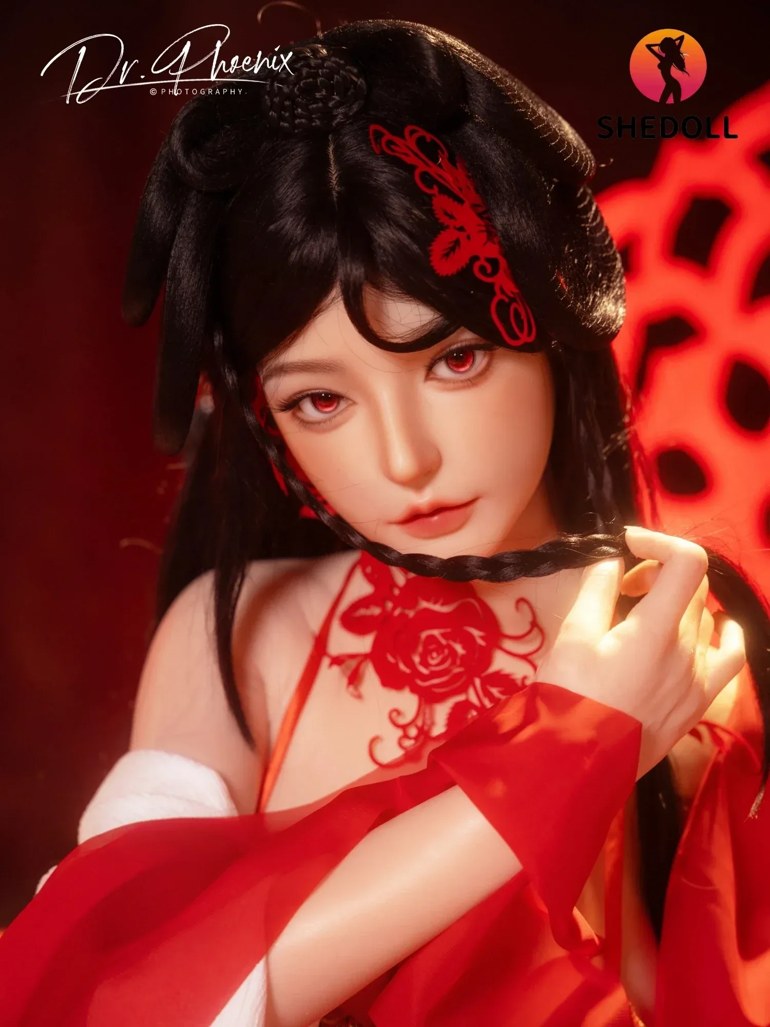 F6306—168cm\/5ft5-47kg D Cup Lifelike Asian ROS Silicone Sex Doll | SHEDOLL