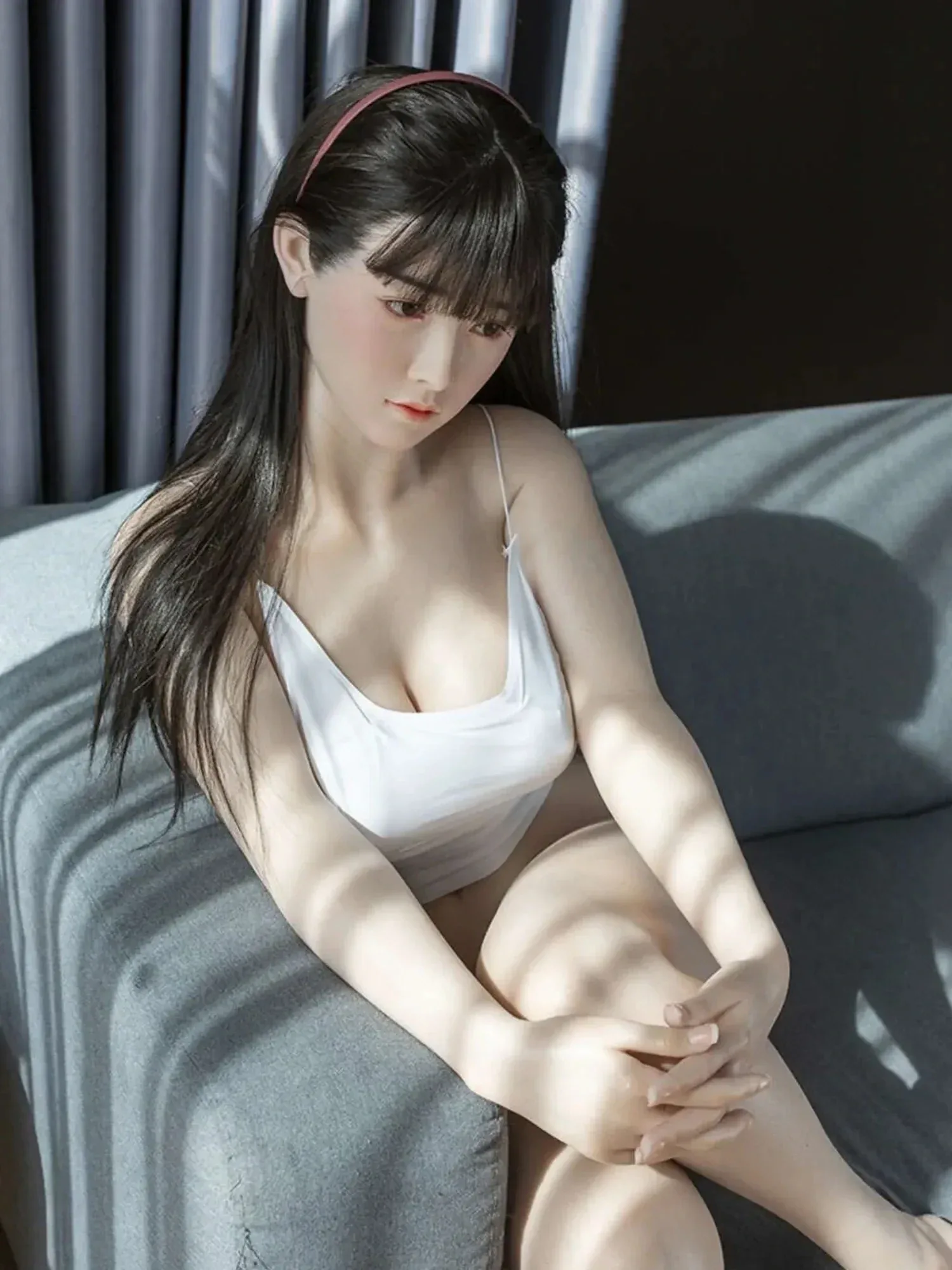 F3652-160cm\/5ft3(32kg) Doris Arnold D Cup Silicone Pure Sexy Chinese Girl Sex Doll | CST Doll view 3
