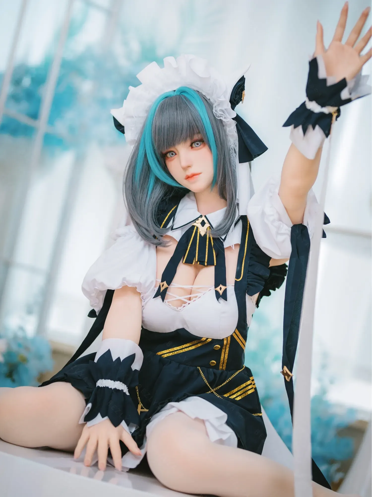 F4789-155Mcm(5.1ft)-38kg 2.2cf E Cup Mini ROS Silicone Anime Asian Adult Chinese Sex Doll|AITIA Doll view 4