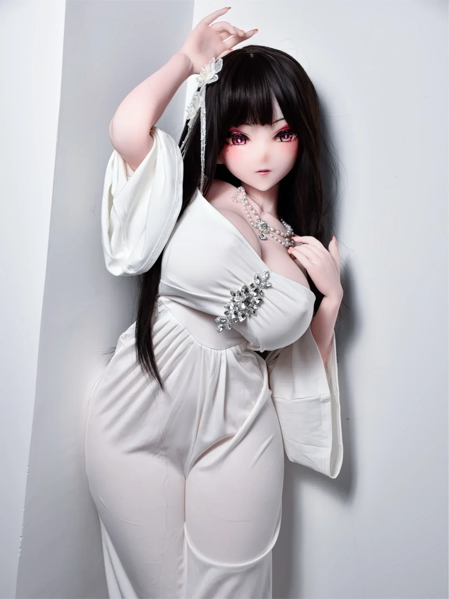 F9406-163cm\/5ft4-39kg Silicone Anime Hentai Sex Toy Female Sex Doll | Elsa Babe view 2