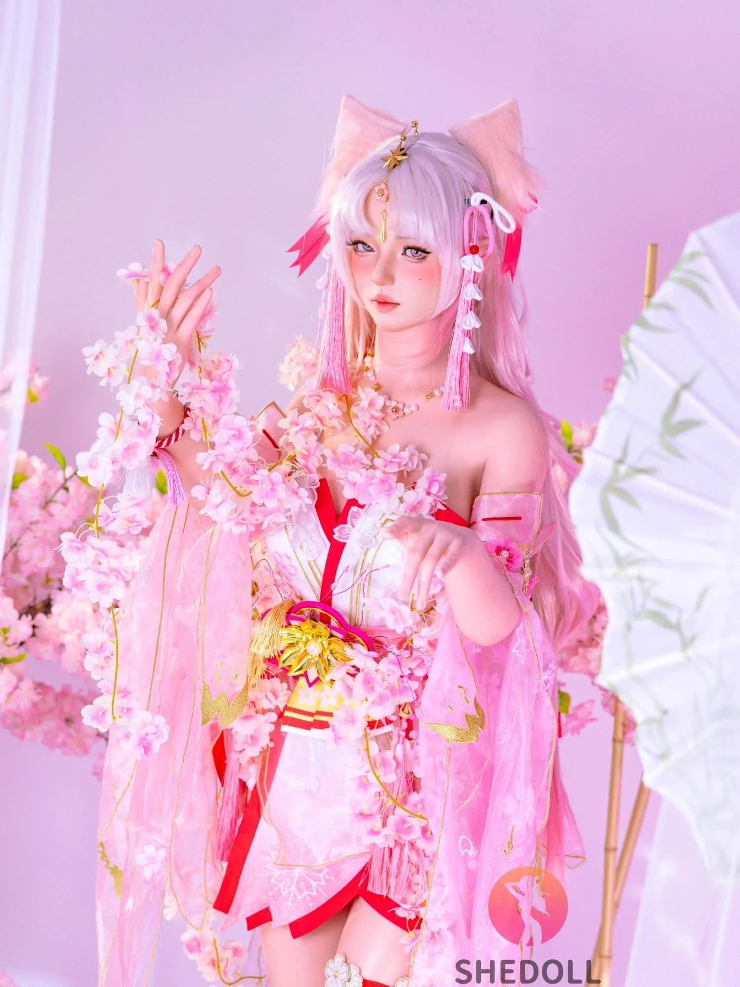 F6058—168cm\/5ft5-47kg D Cup Asian ROS Silicone Sex Doll | SHEDOLL view 3