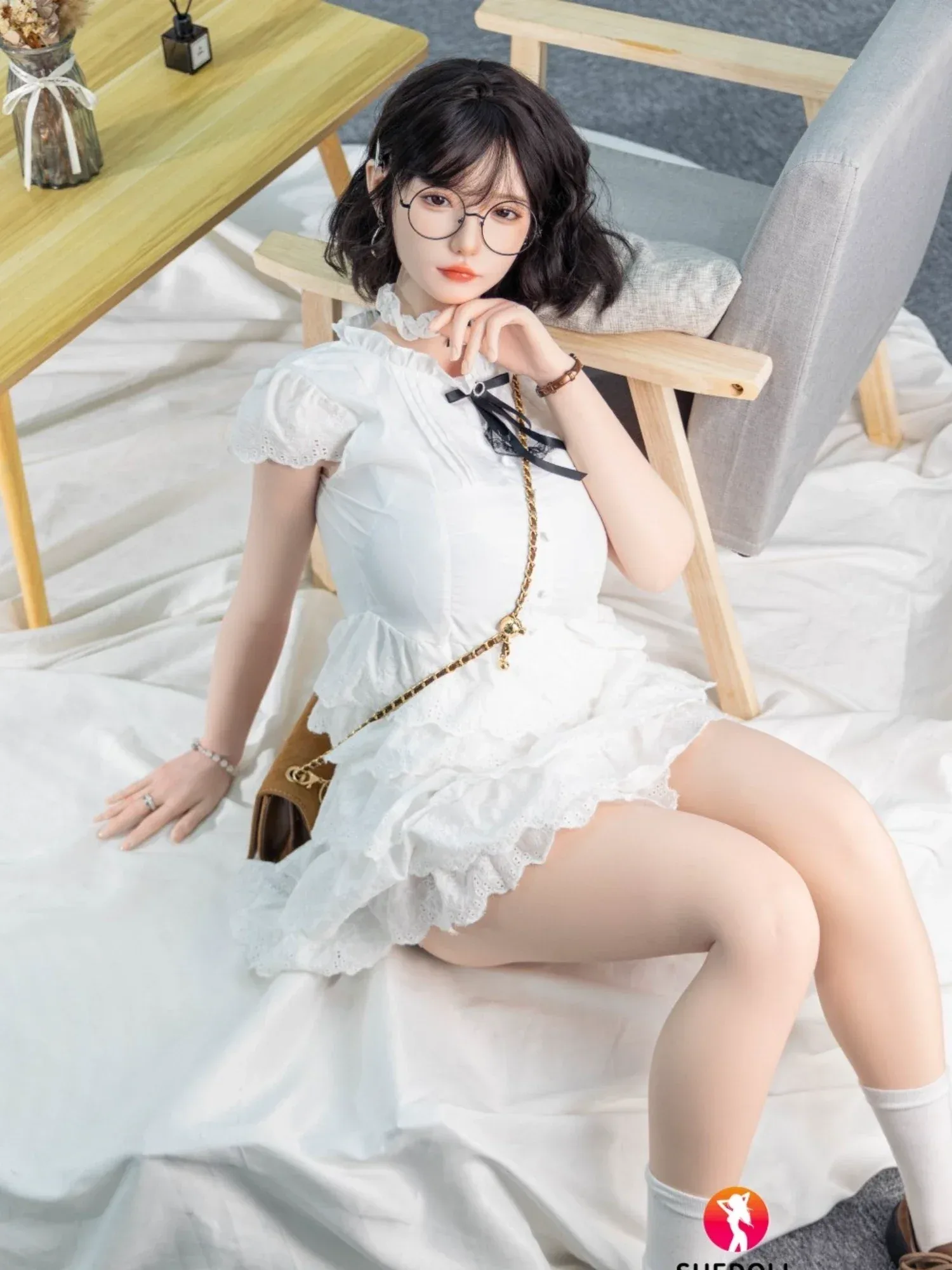 F6041—165cm\/5ft4-56kg E Cup Asian ROS Silicone Sex Doll | SHEDOLL view 12