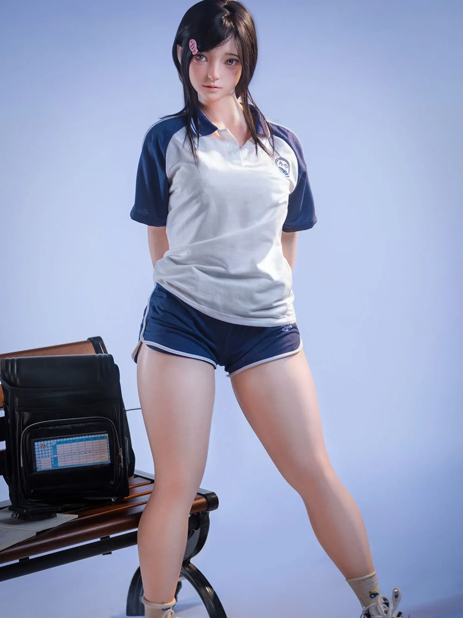 F5734—151cm\/4ft9-37.5kg\/82.7lbs A Cup Silicone Asian Chinese Sex Doll  | Firefly Diary view 8