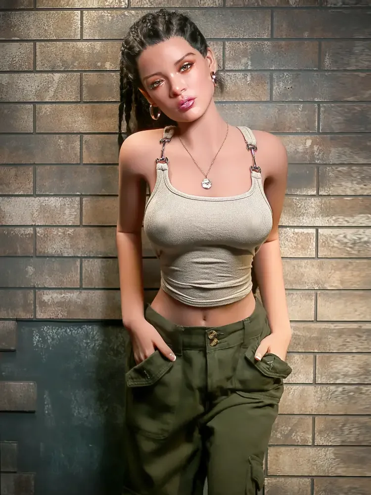 F1621-166cm\/5ft4 C Cup Realistic Silicone Head Sex Doll |Rosretty Doll