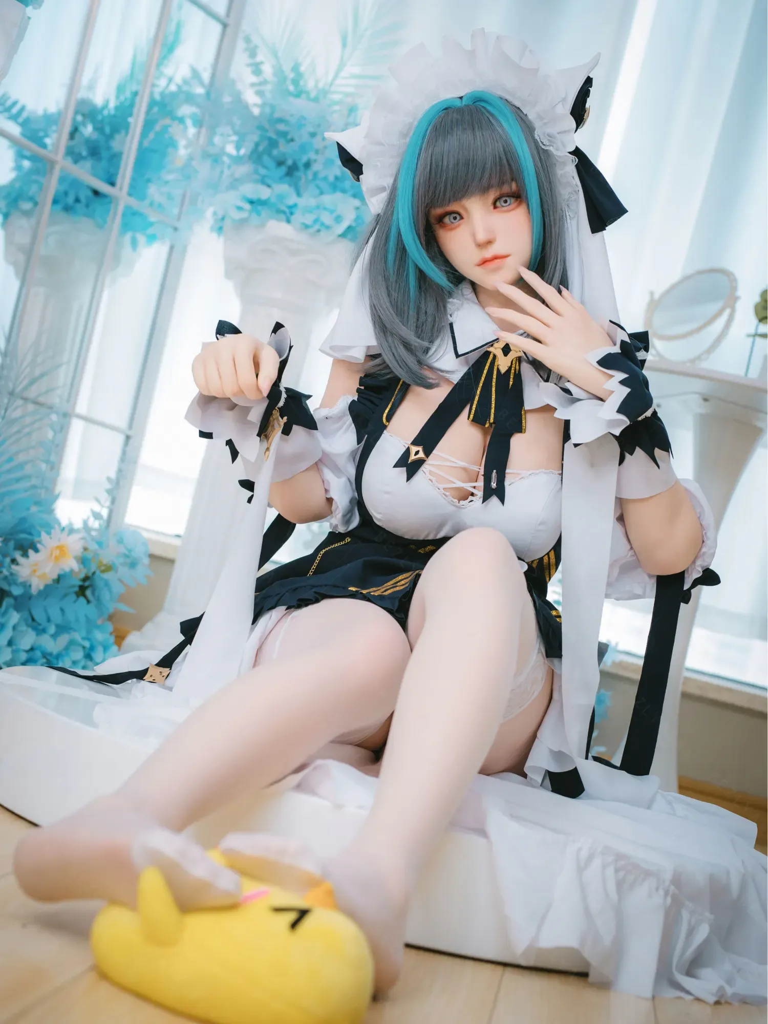 F4789-155Mcm(5.1ft)-38kg 2.2cf E Cup Mini ROS Silicone Anime Asian Adult Chinese Sex Doll|AITIA Doll view 6
