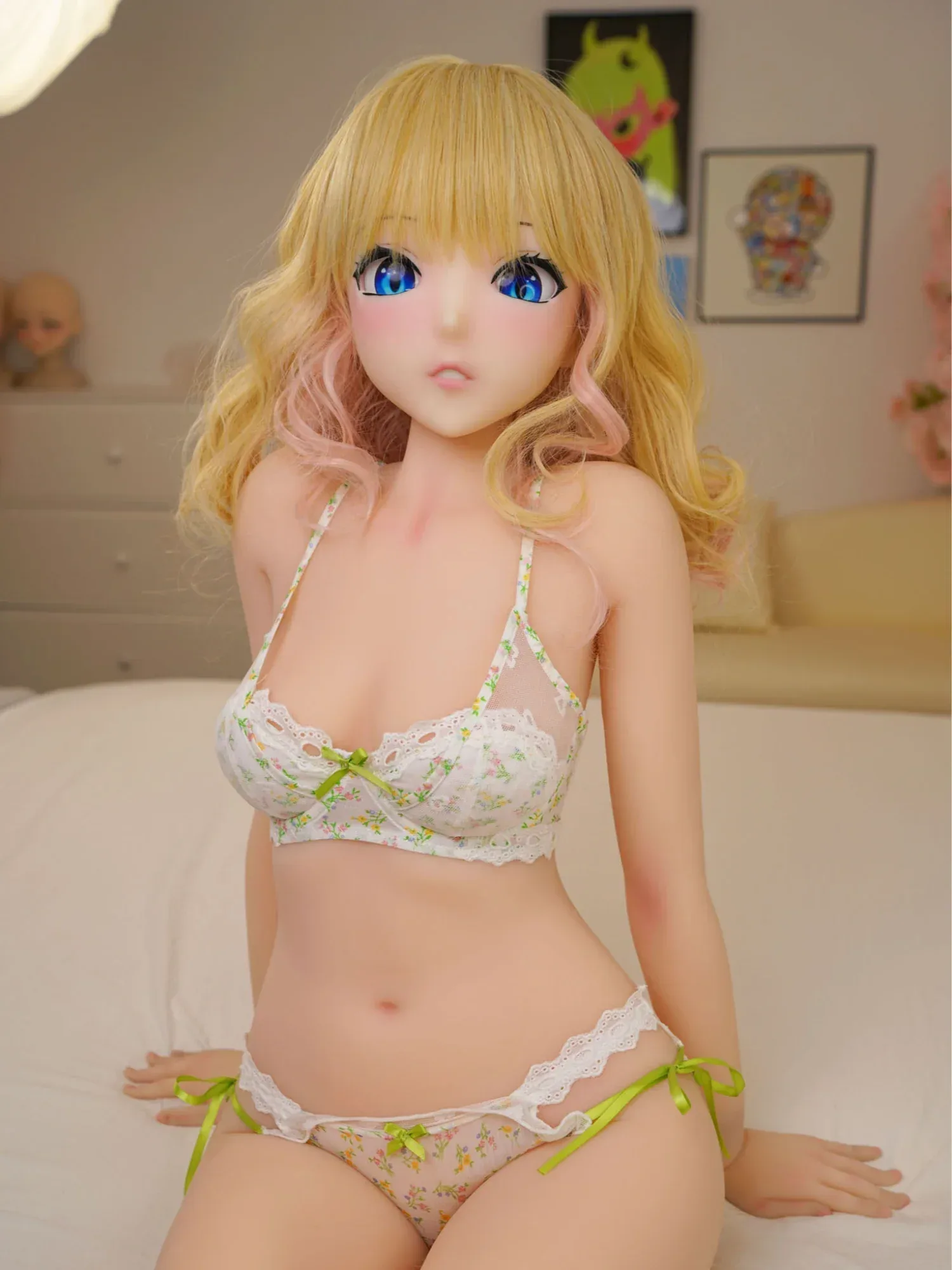 F9235-150cm(4ft11)-32.5kg Komachi B Cup S-TPE Animes Gel filled Hentai Life Sized Sex Dolls | IROKEBIJIN Doll view 1