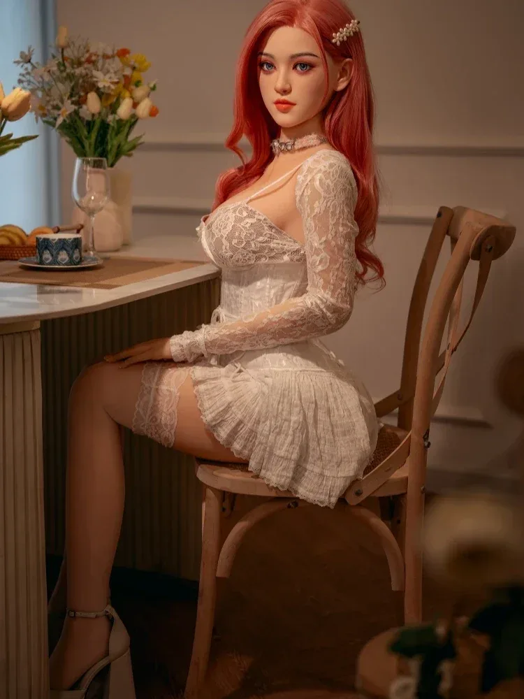 F2228-160cm\/5ft2 36kg C Cup Lifelike Moaning Silicone Head Sex Doll |SY Doll view 5