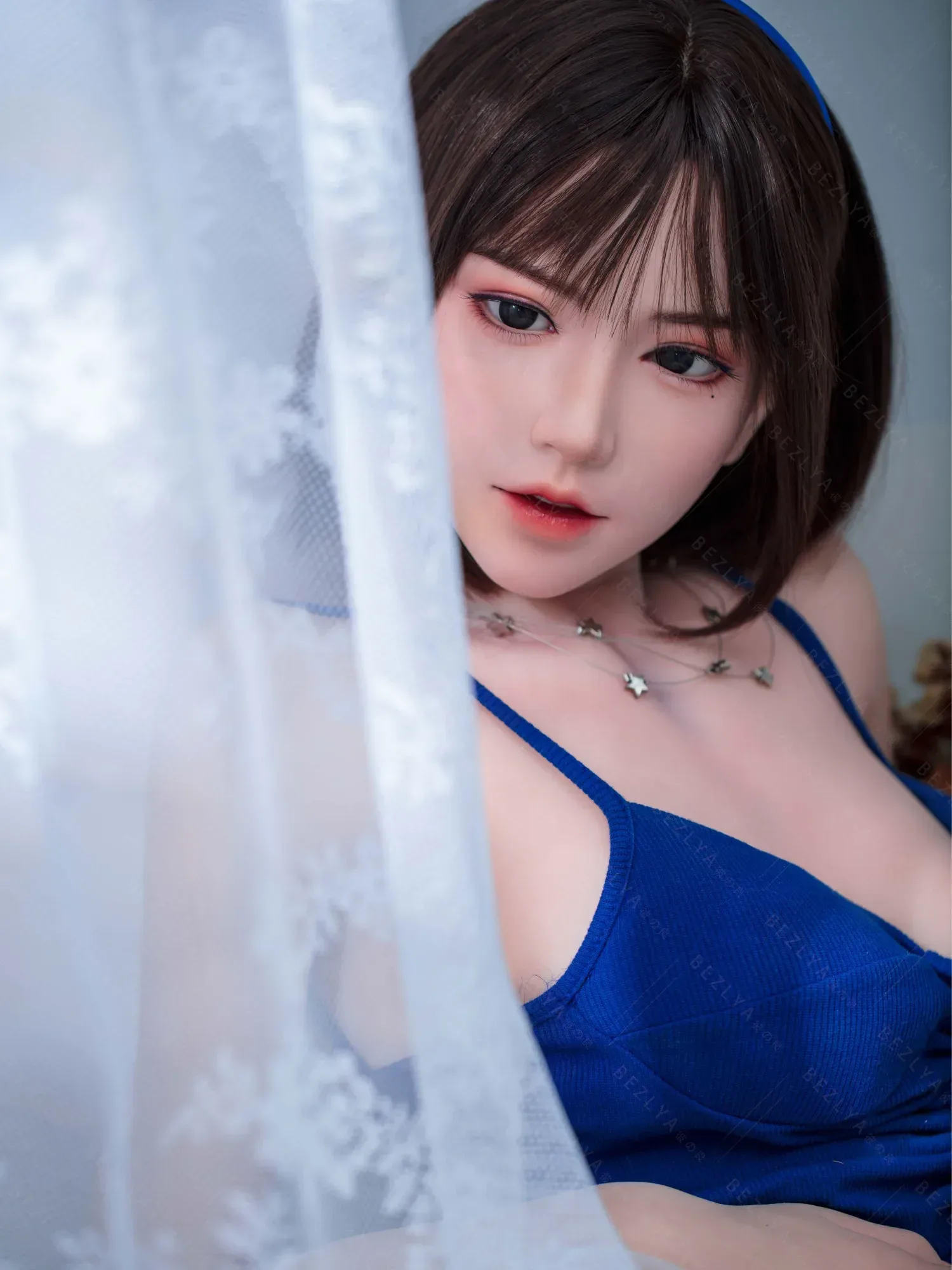 F4773-155Rcm(5.1ft)-37kg 2.0 A Cup Robot Silicone Head Adult Asian Chinese Sex Doll|Bezlya Doll view 7