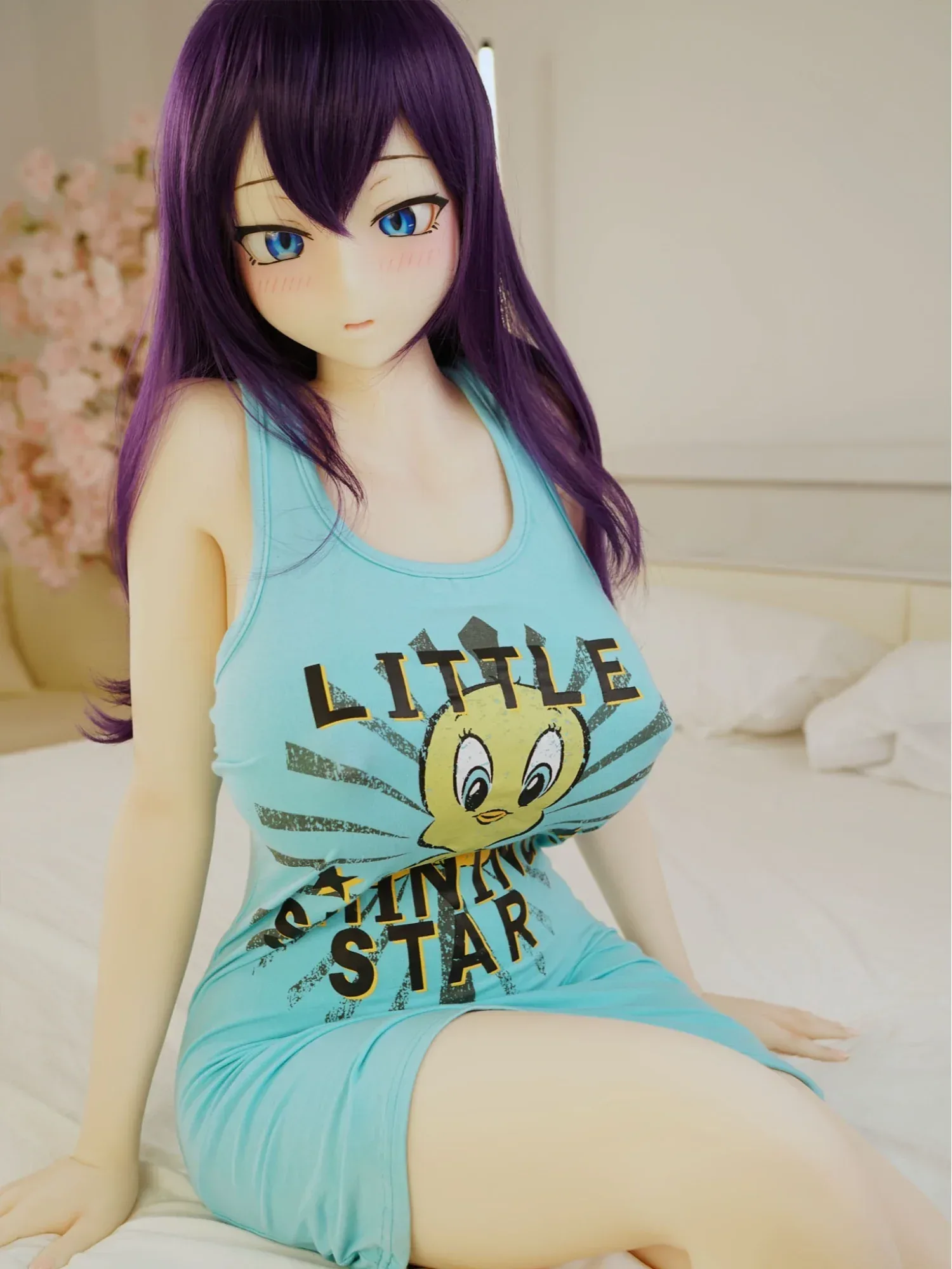F5915-150cm(4ft11)-35kg Akane E Cup S-TPE Animes Gel filled Hentai Sex Doll | IROKEBIJIN Doll view 6