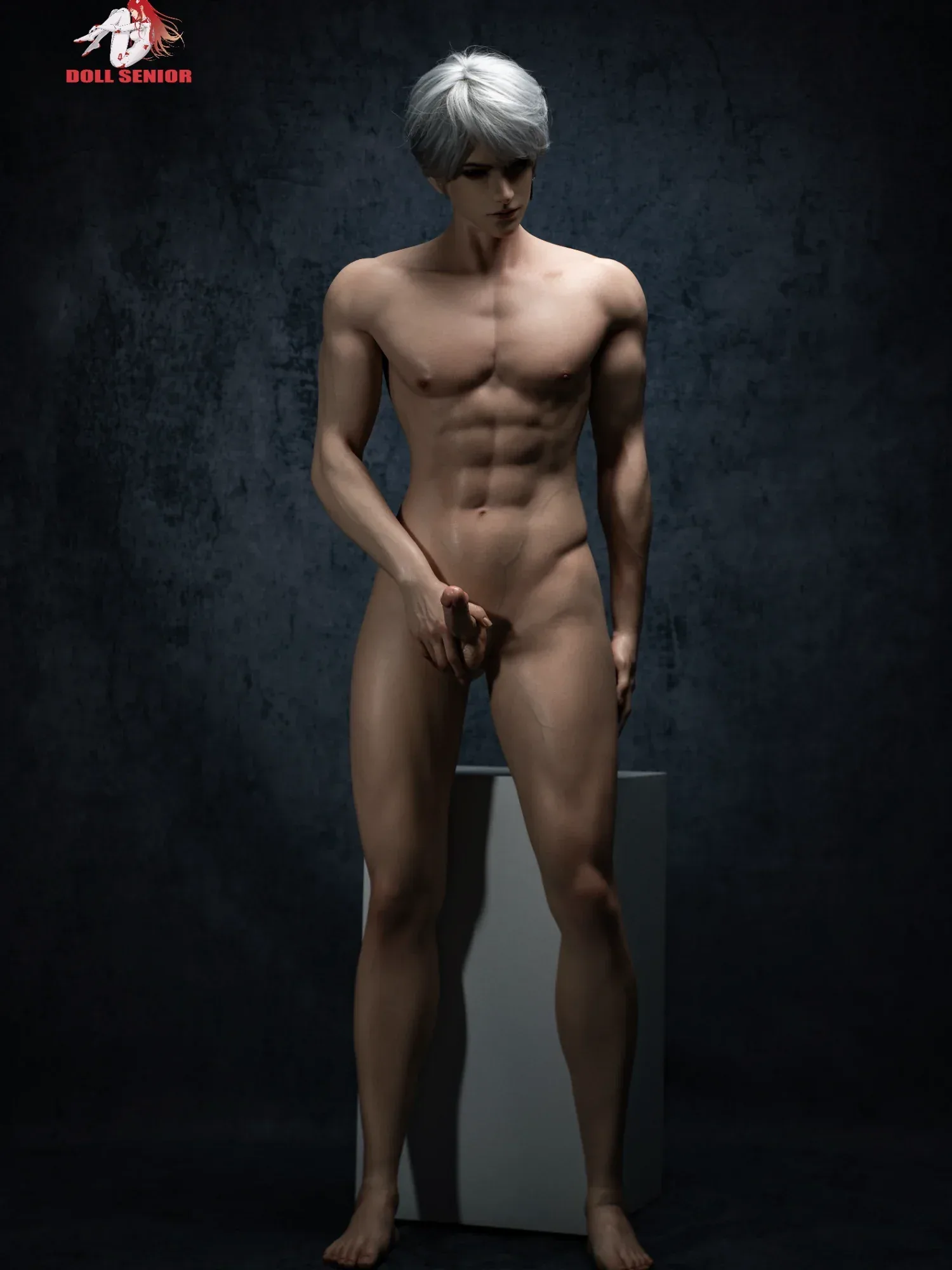 F9350-185cm(6ft1)-47kg Silicone Full Body Male Sex Doll丨Doll senior view 3