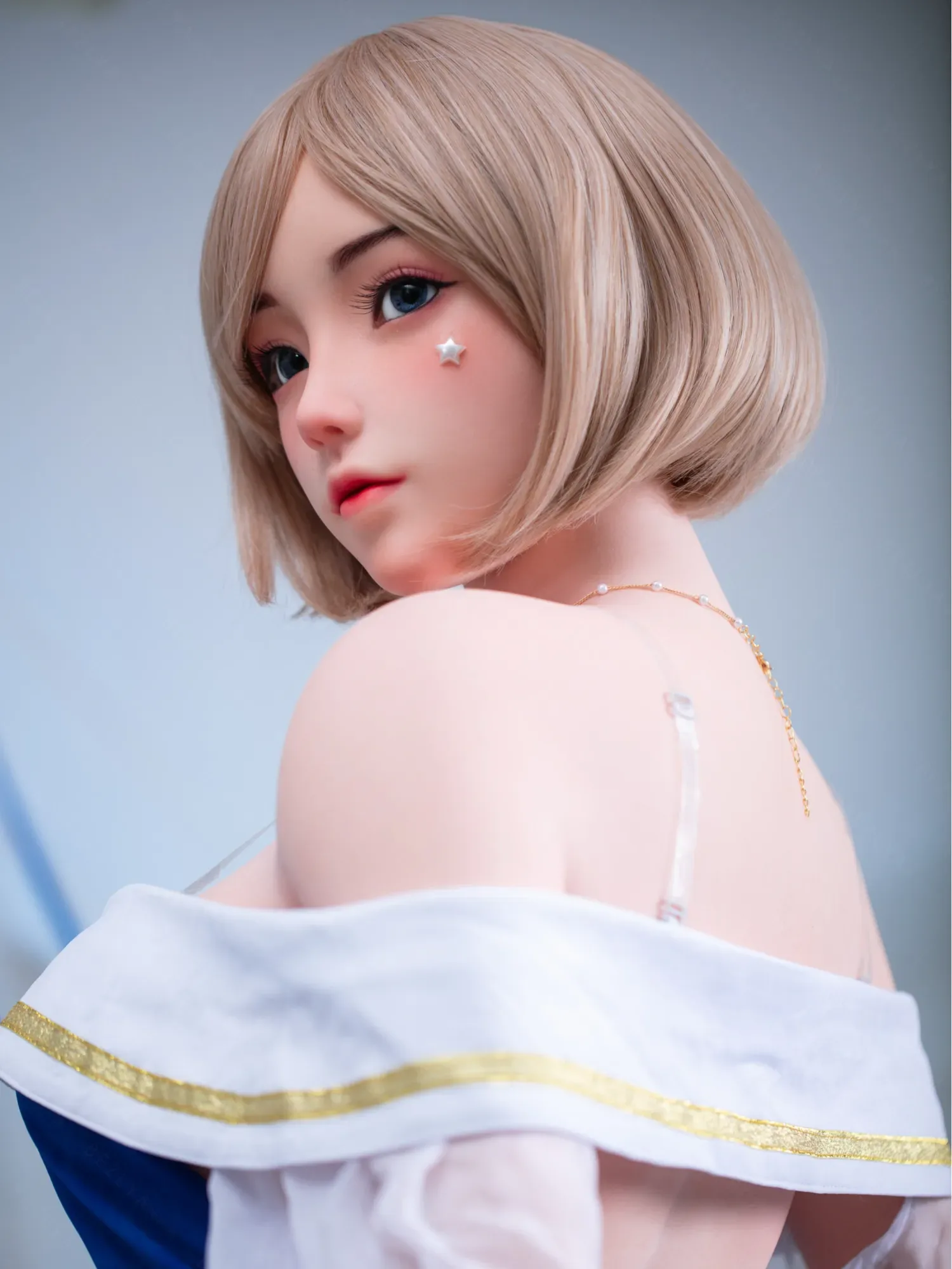 F4763-160cm(5.3ft)-34kg 2.1 B Cup Mini Asian Real Silicone Chinese Sex Doll|Bezlya Doll view 12