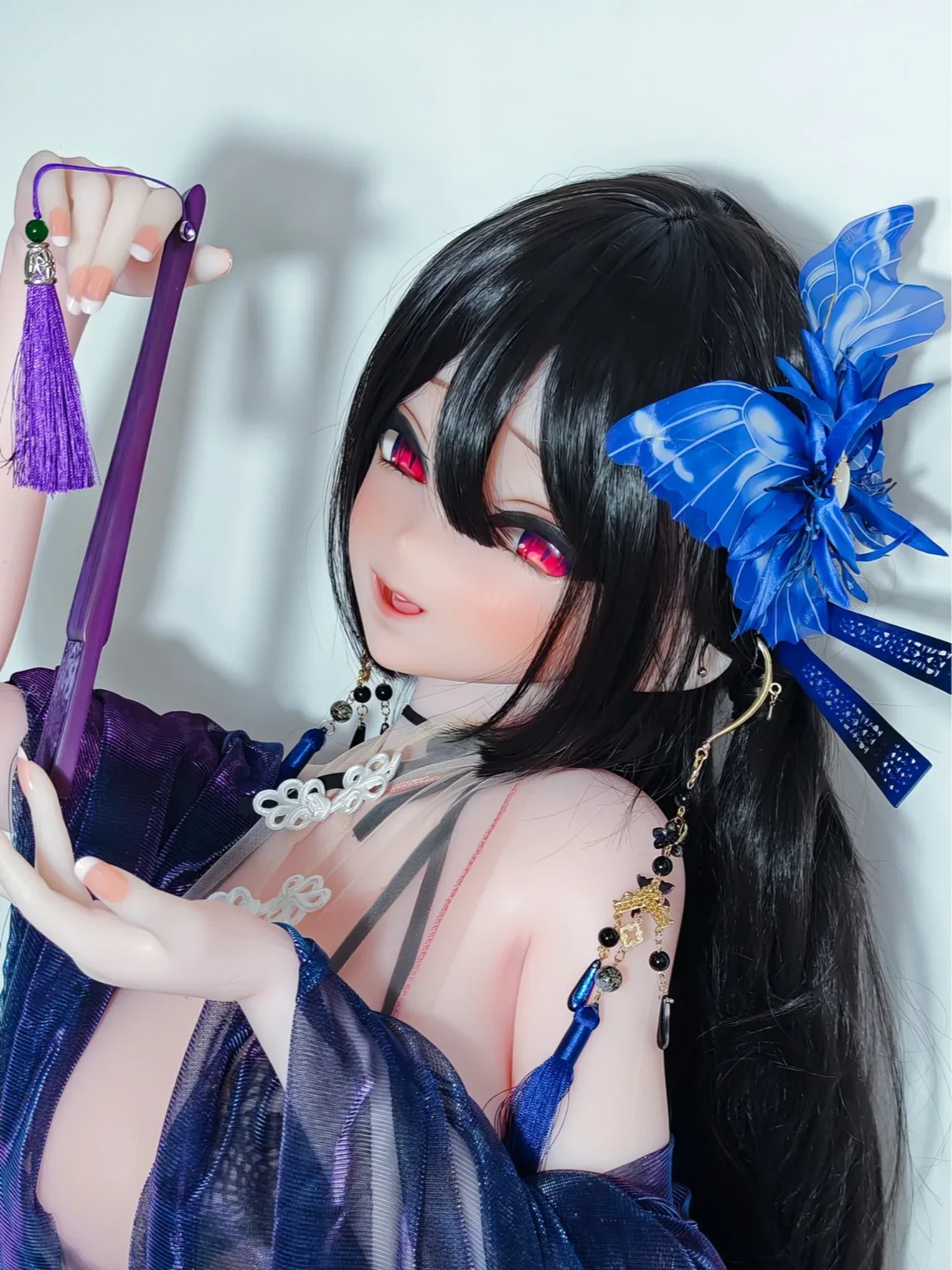 F9253-150cm\/5ft-27.5kg Silicone Head Anime full size sex dolls | Elsa Babe view 4