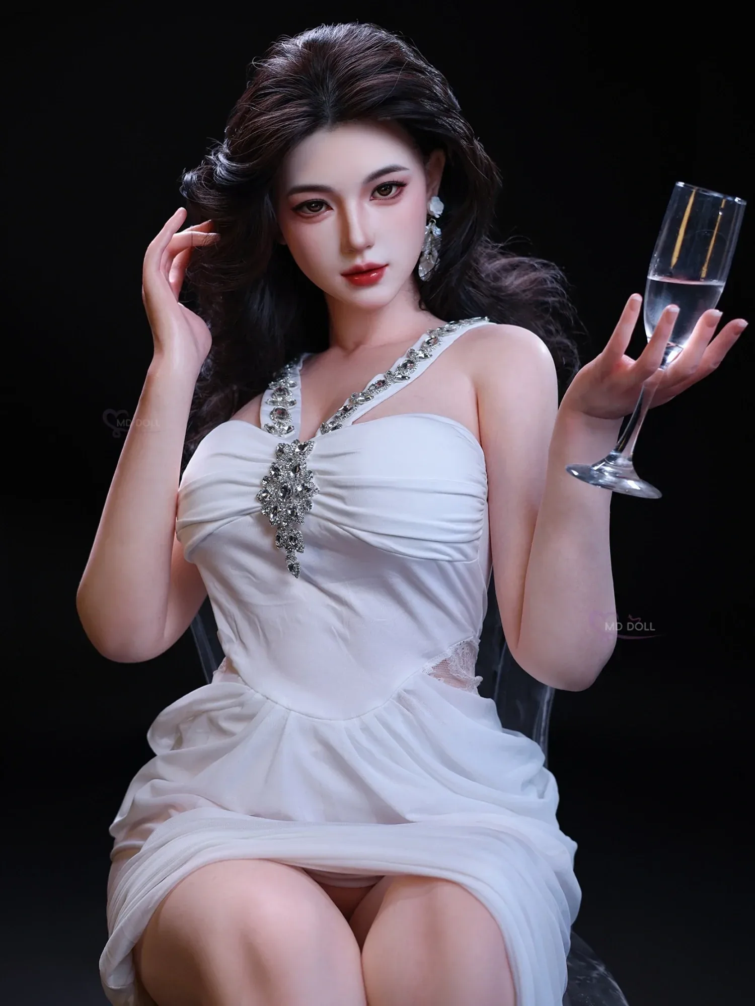 F6288-166cm\/5ft5-38kg D Cup Silicone Sex Dolls Realistic Sex Doll Asian | MD Doll view 11