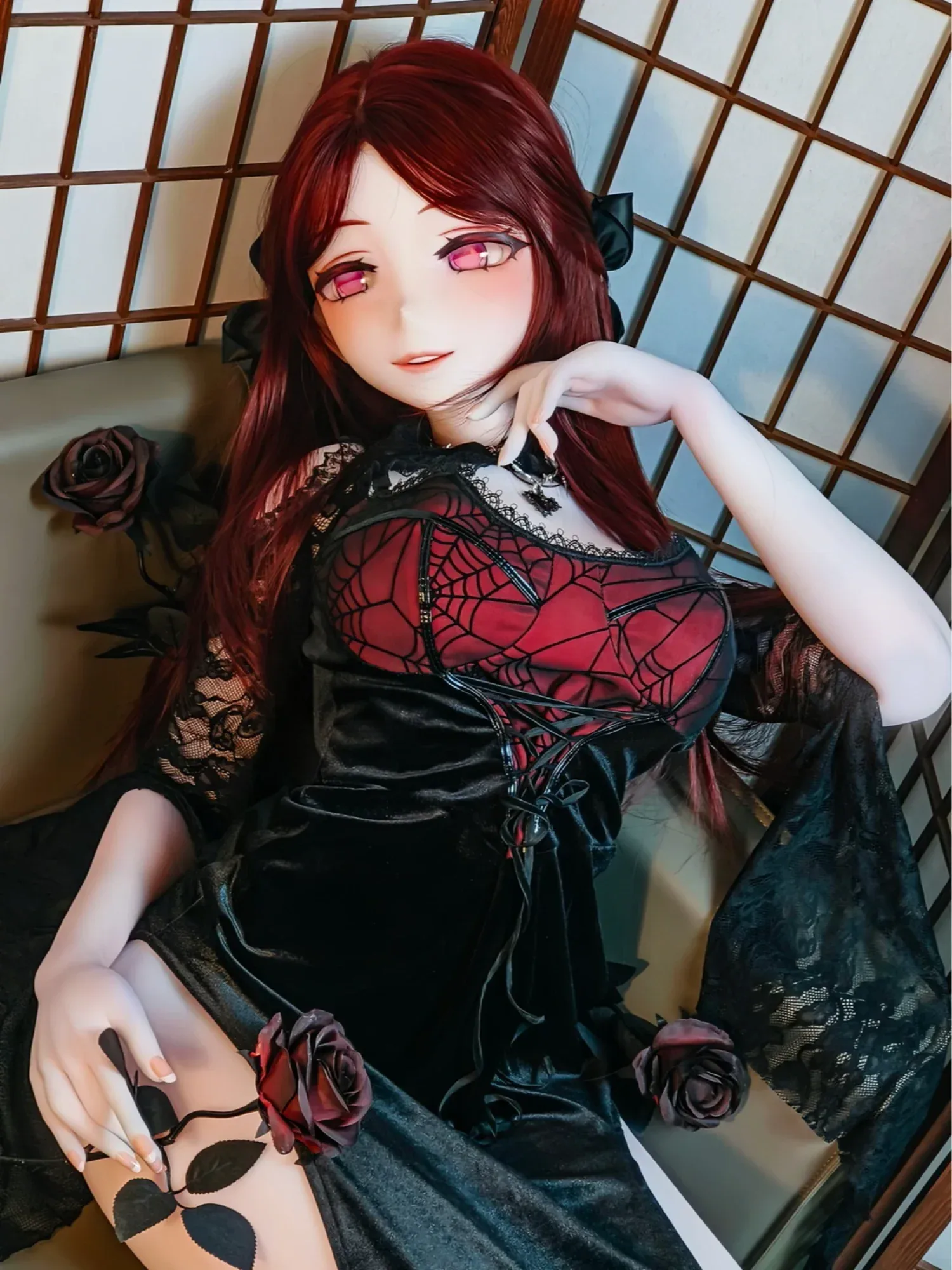 F9433-176cm\/5ft9-38.5kg H Cup Silicone Anime Lifelike Sex Doll | Elsa Babe view 11