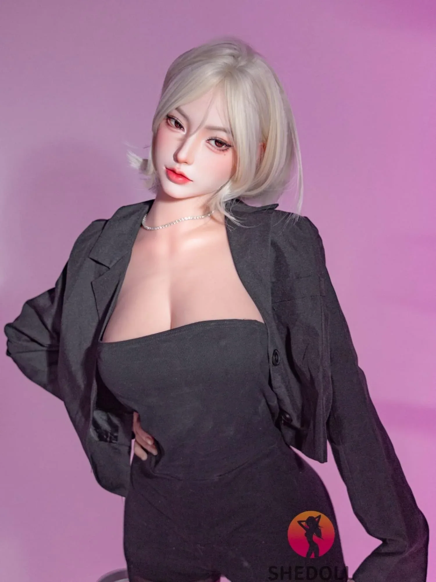 F6056—168cm\/5ft5-47kg D Cup Asian Silicone Sex Doll | SHEDOLL view 6