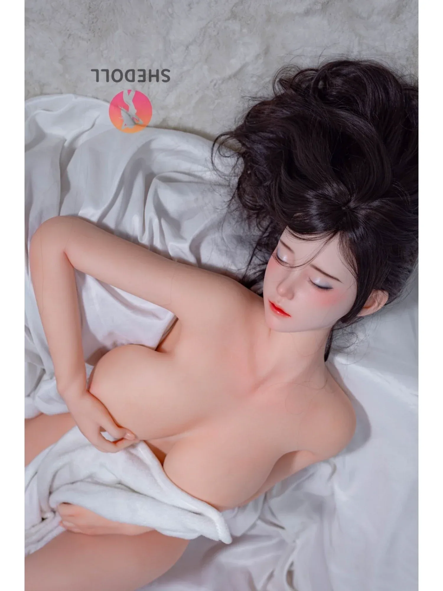 F6055—163cm\/5ft4-43kg H Cup Asian Silicone Head TPE Body Loose Jionts Sex Doll | SHEDOLL view 5
