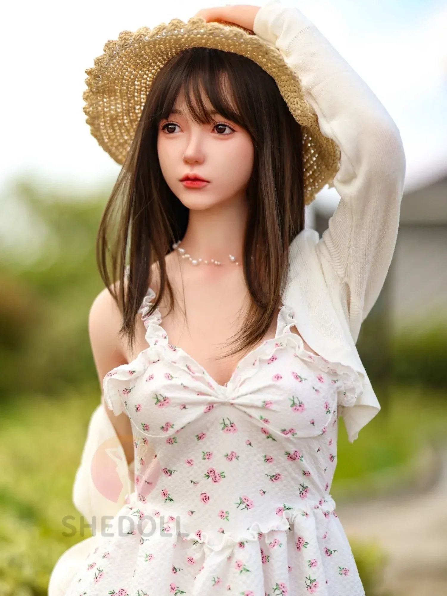 F5893—158cm\/5ft2-38kg C Cup Asian ROS Silicone Head TPE Body Sex Doll | SHEDOLL view 5