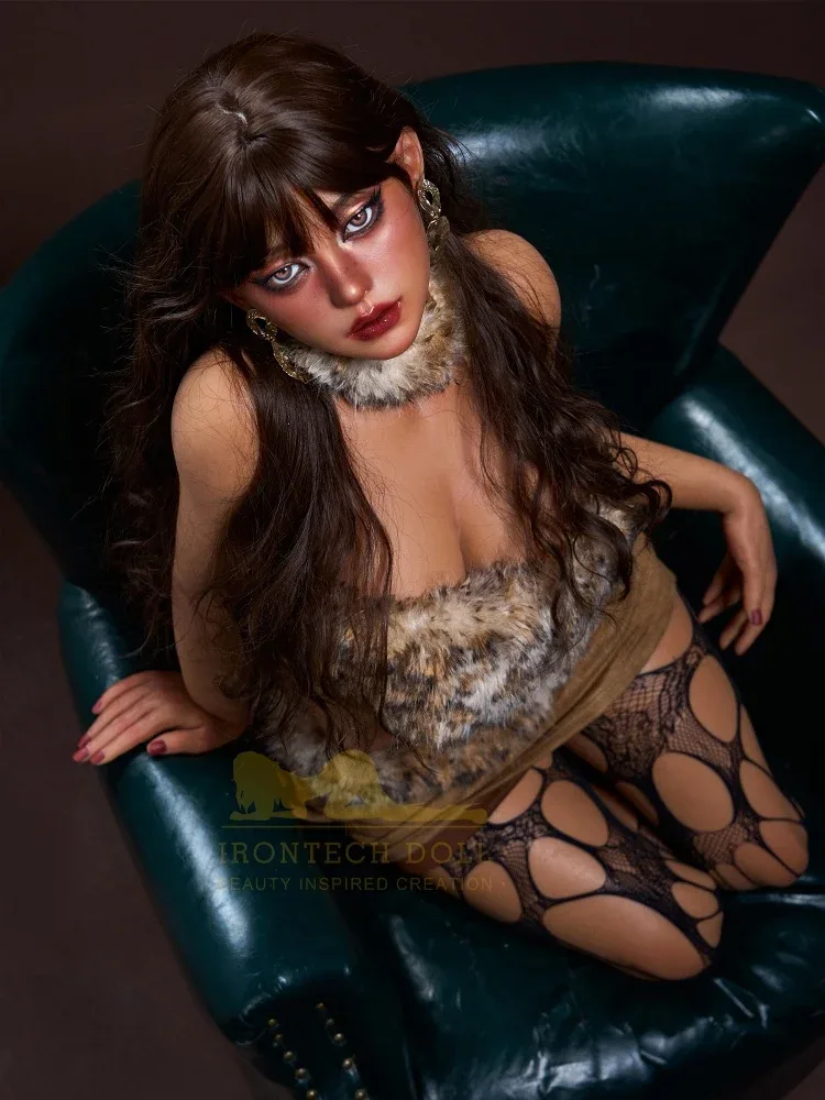 F2451-164cm(5ft4)-42kg E Cup Wild Princess Silicone Black Sex Doll|Irontech Doll view 3