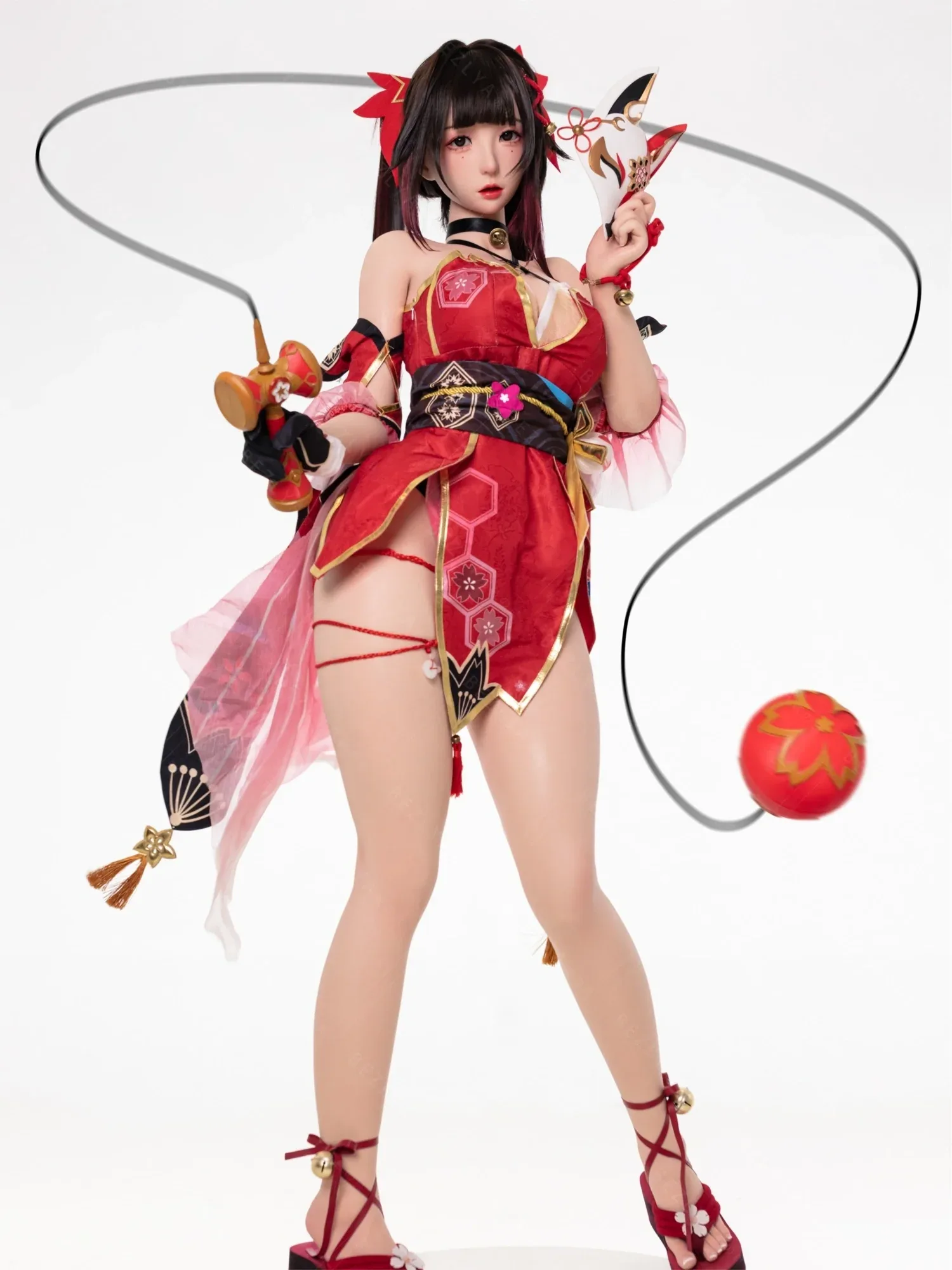 F7121-155Mcm(5.1ft)-38kg 2.2cf E Cup Silicone Japanese Cosplay Sex Doll【ChunMoMo】|AITIA Doll view 6