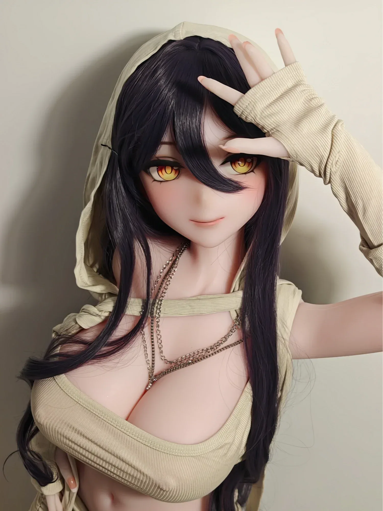 F9274-150cm\/5ft-27.5kg Silicone Head Anime sex dolls life size | Elsa Babe view 3