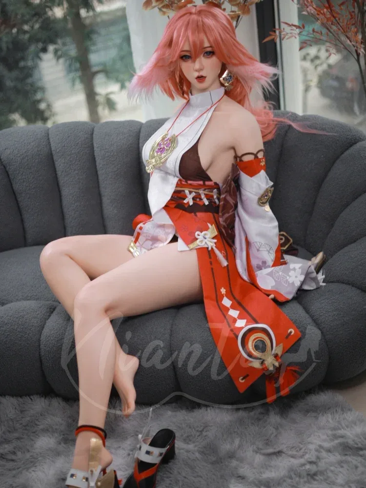 F2513-164cm(5.4ft)\/36kg E Cup Miko Yatsura ROS Silicone Sex Doll【In Stock USA 】|Nianta Doll view 3