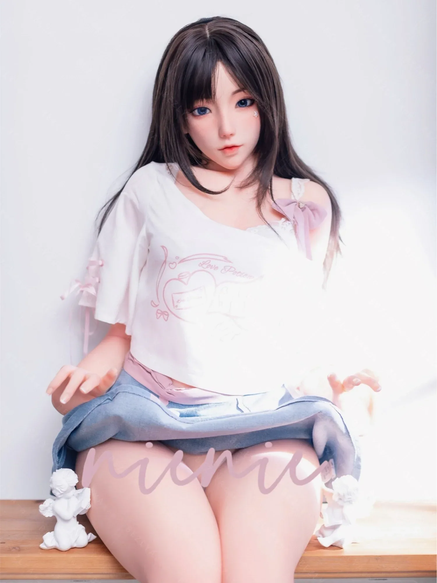 F7127-155Rcm(5.1ft)-37kg 2.0 A Cup Silicone Cute Japanese Young Sex Doll|Bezlya Doll view 1