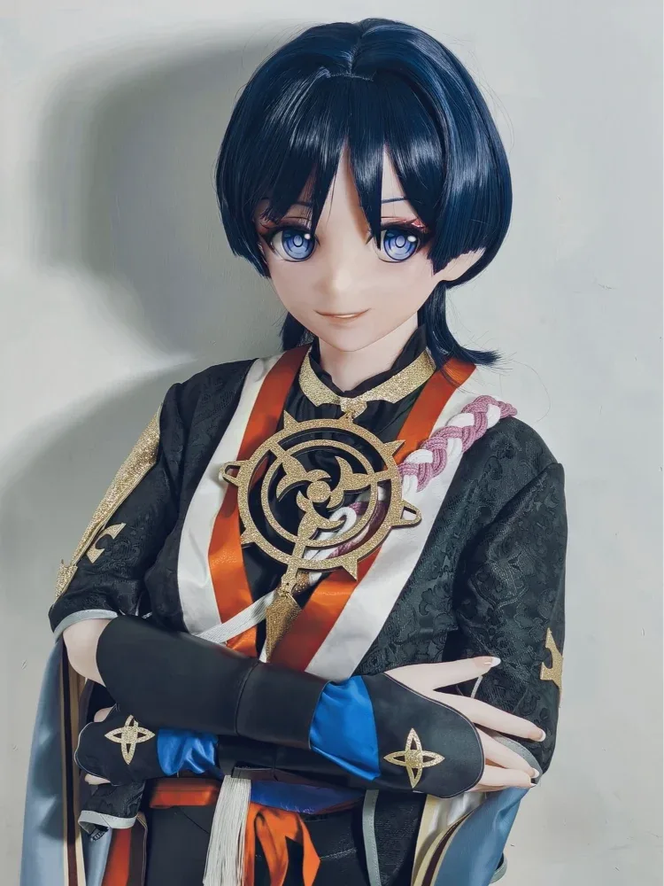 F5598-150cm\/5ft-27.5kg Anime Silicone Femboy Sex Doll - Slim Anime Pretty Boy Body | Elsa Babe view 5