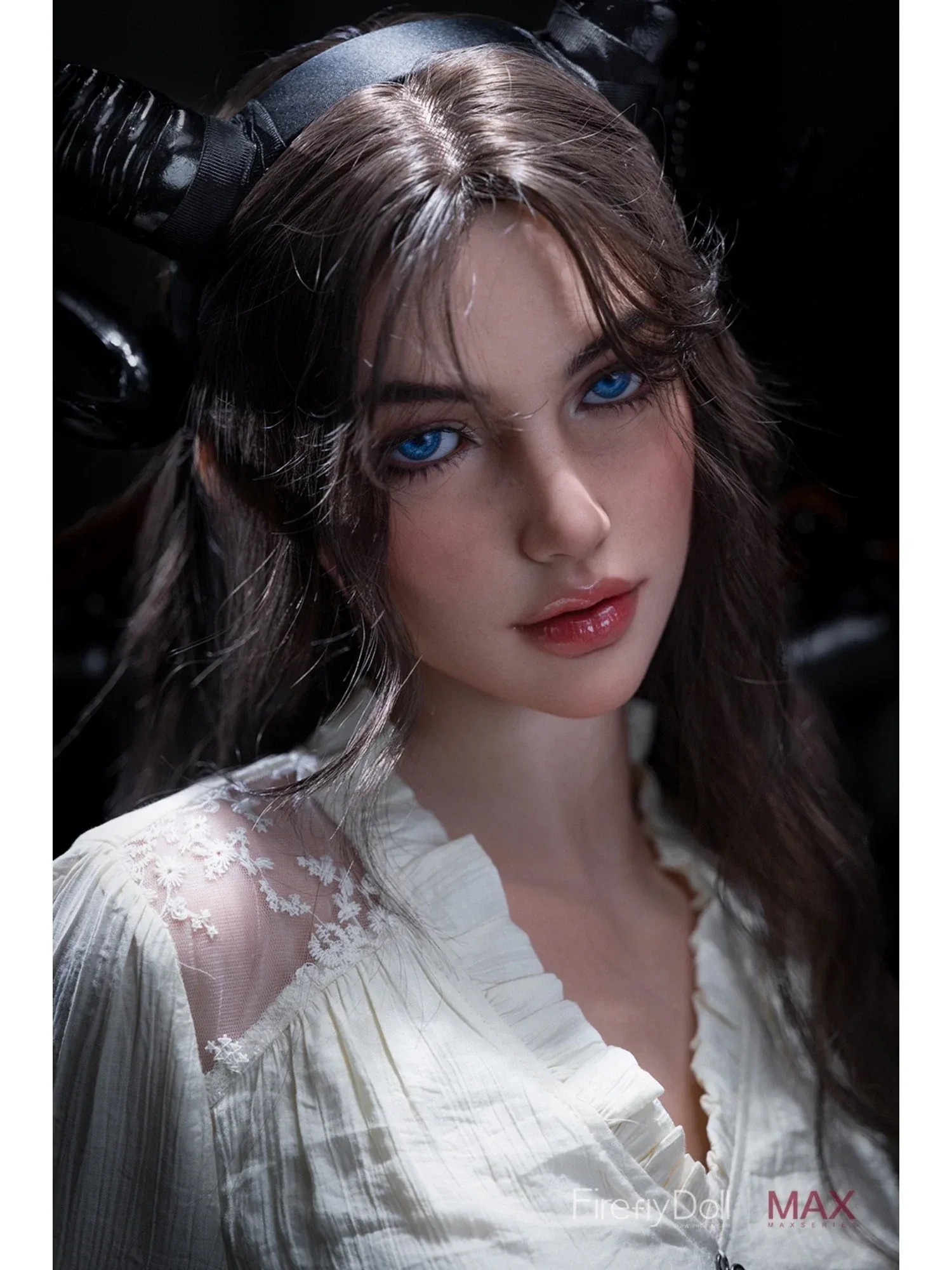 F6211—165cm\/5ft4-34kg D Cup Silicone Halloween Sex Doll  - Firefly Diary MAX