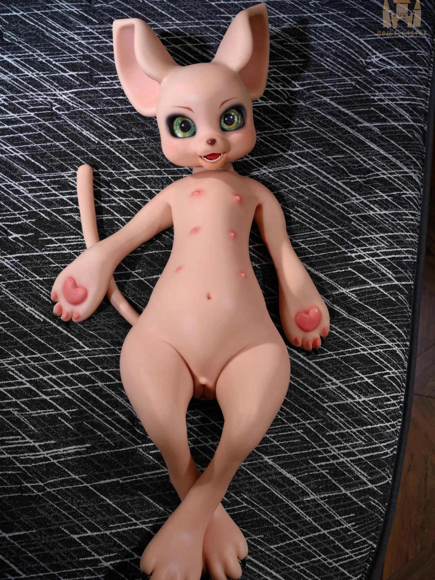 F9361-19.5kg Silicone Fur Fapdolls Cream Mouse Life Like Mini Hentai Sex Doll｜Doll Castle view 6