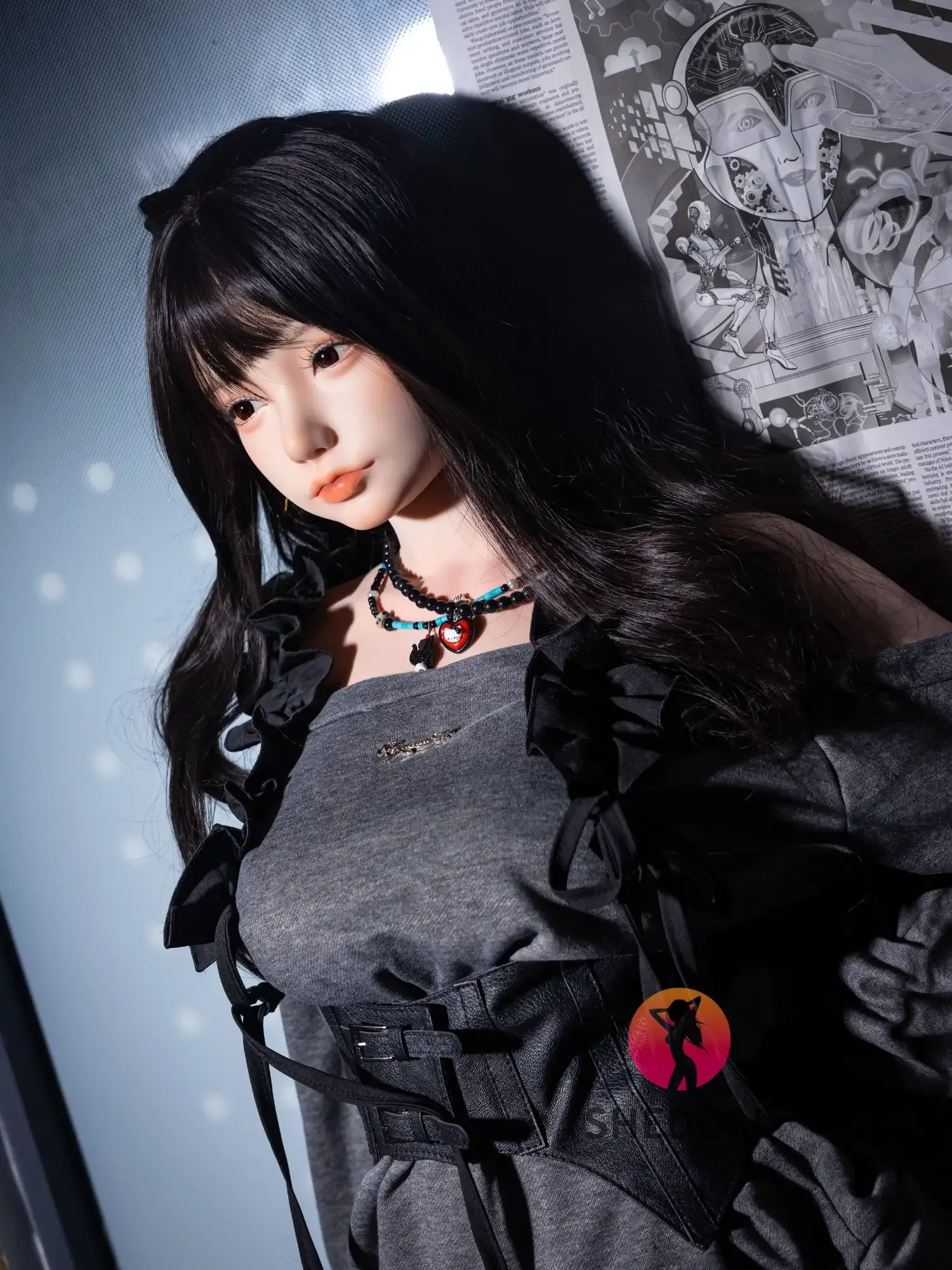 F6167—168cm\/5ft5-47kg D Cup Realistic Asian Sex Doll with ROS Head | SHEDOLL view 12