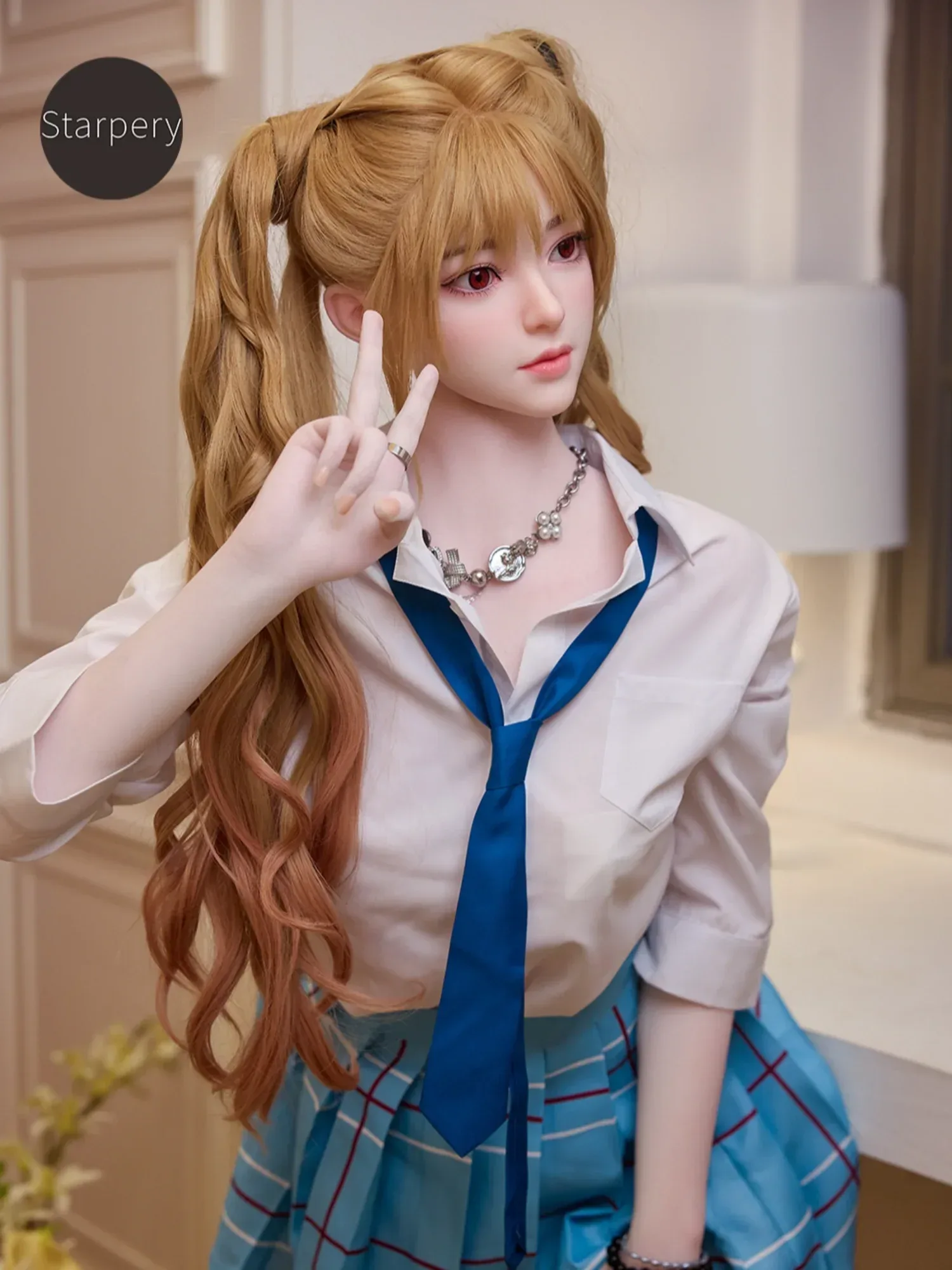 F9120-163cm\/5ft3-32.6kg C Cup Asuka Asian Silicone Anime Japanese Sex Doll | Starpery Doll view 12