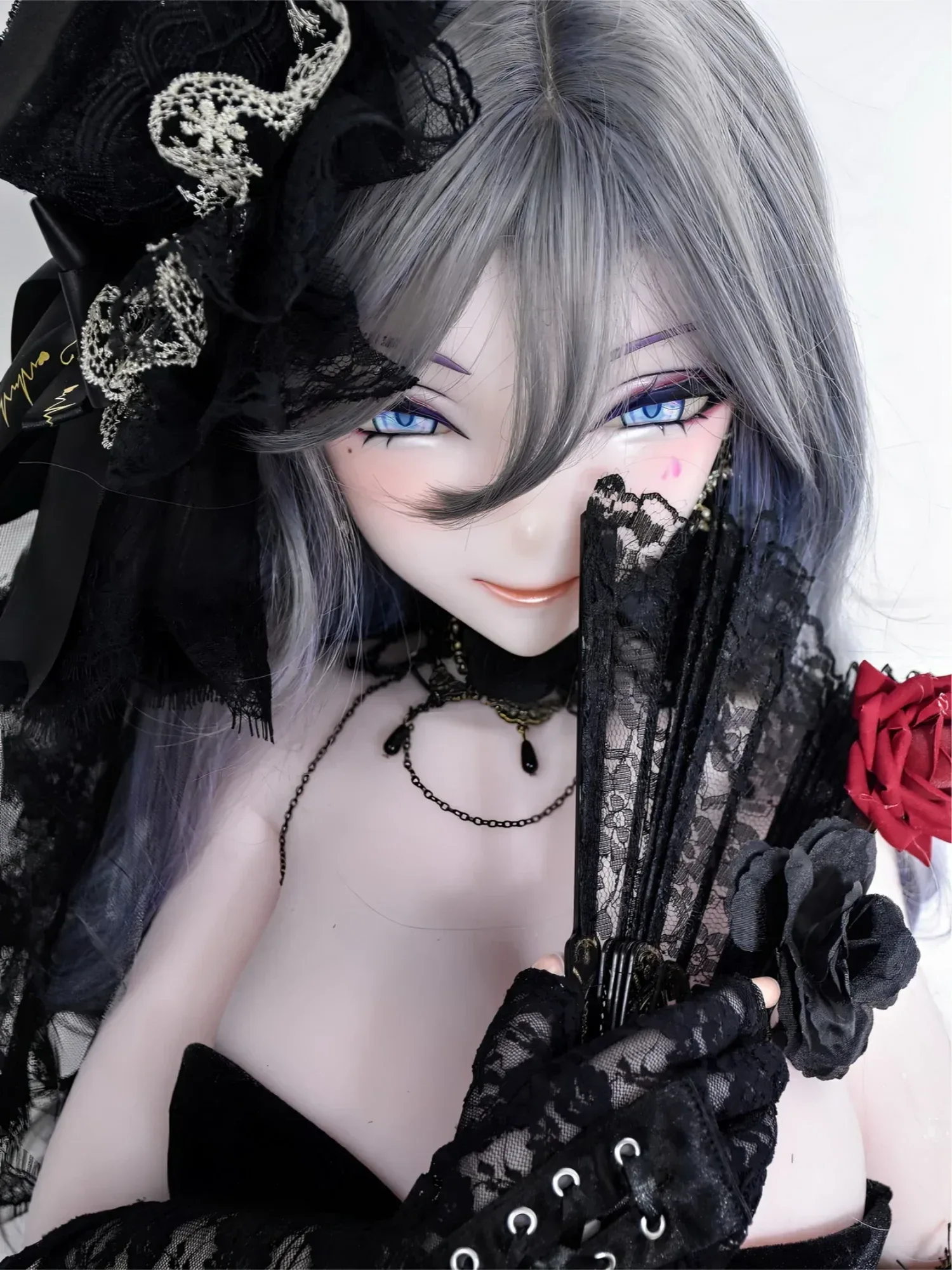F9384-150cm\/5ft-27.5kg Anime Silicone Head Life Size Dolls | Elsa Babe view 6
