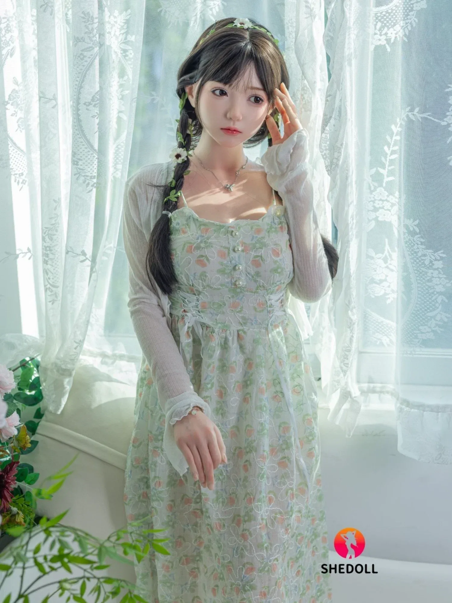 F6005—158cm\/5ft2-47kg C Cup Asian ROS Silicone Sex Doll | SHEDOLL view 5