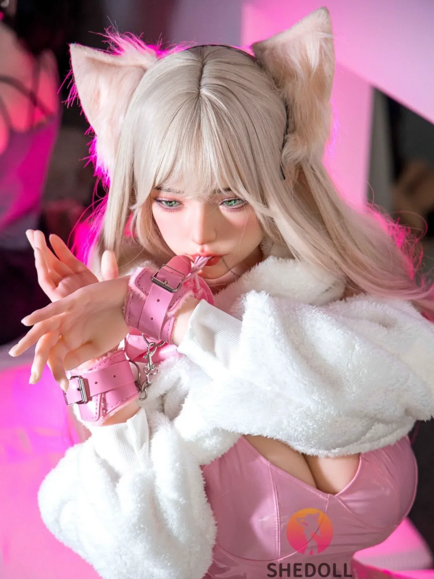 F6019—163cm\/5ft4-43kg H Cup Asian ROS Silicone Head TPE Body Sex Doll | SHEDOLL view 3