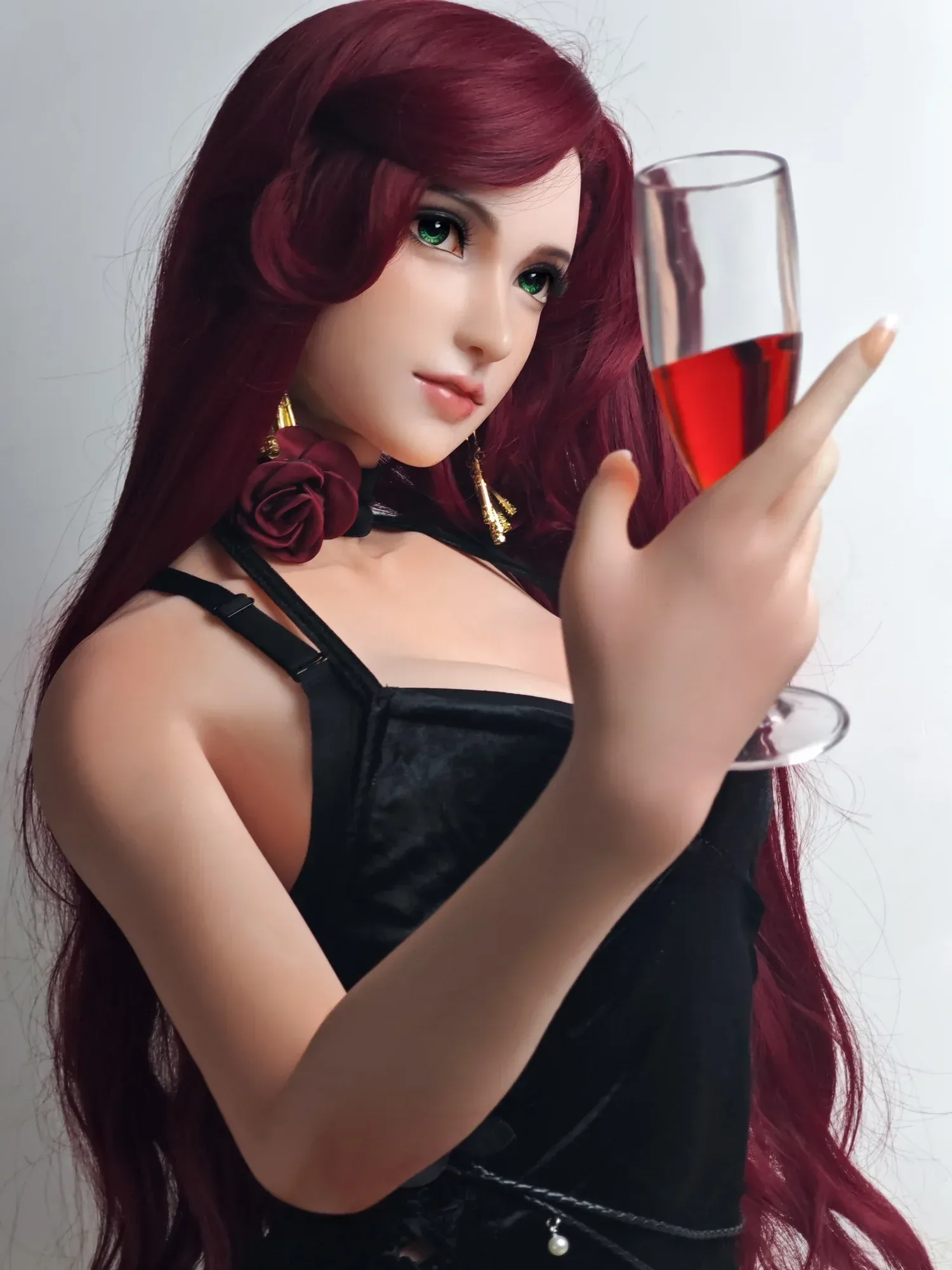 F3805-165cm\/5ft4 Kasawara Tomoko Silicone Anime Sex Doll | Elsa Babe view 4