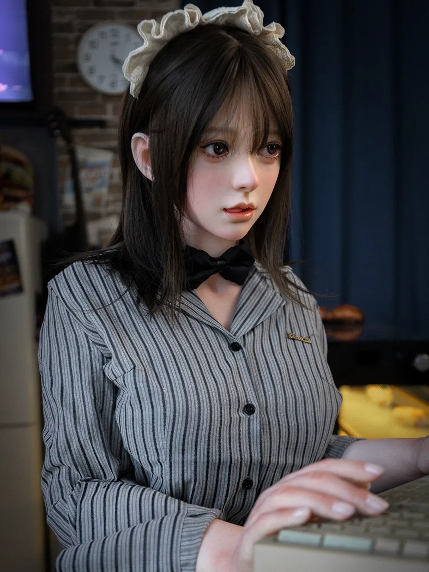 F5763—159cm\/5ft2-35.5kg E Cup Silicone Asian Sex Doll  | Firefly Diary view 8