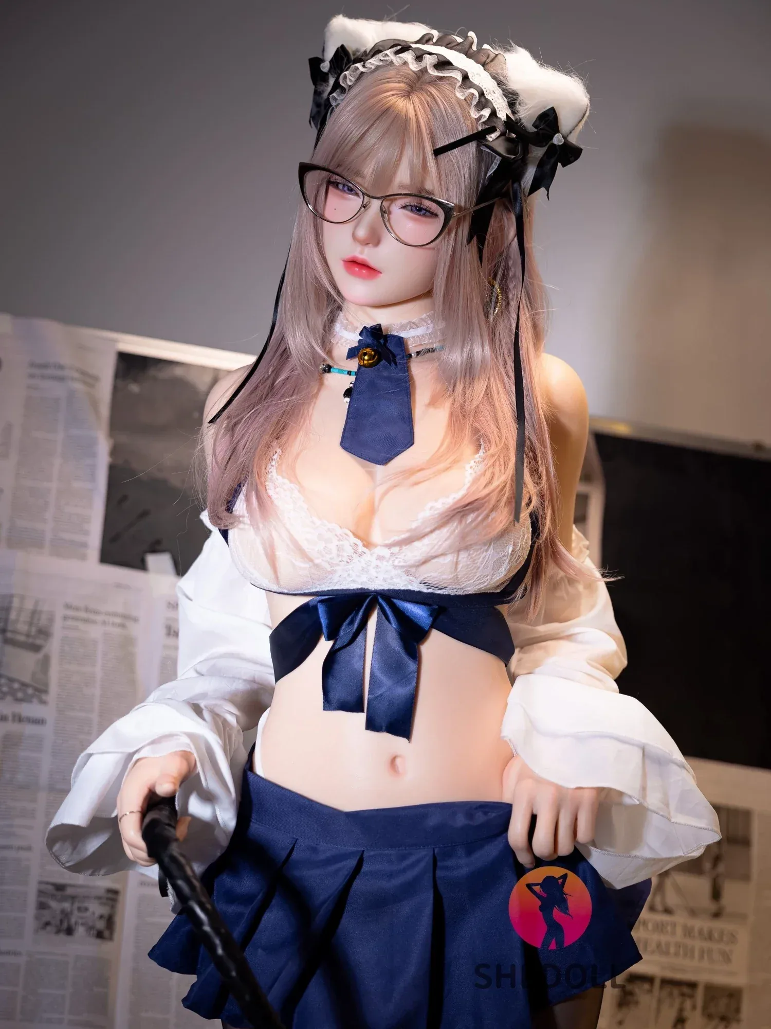 F6264—168cm\/5ft5-47kg D Cup Lifelike Asian Movable Eyes ROS Silicone Sex Doll | SHEDOLL view 11