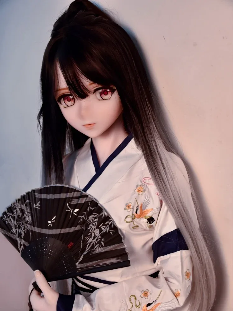 F5457-153cm\/5ft-28kg Silicone Ancient Style Femboy Sex Dolls-Perfect Blend of Ethereal Long Hair  | Elsa Babe view 10