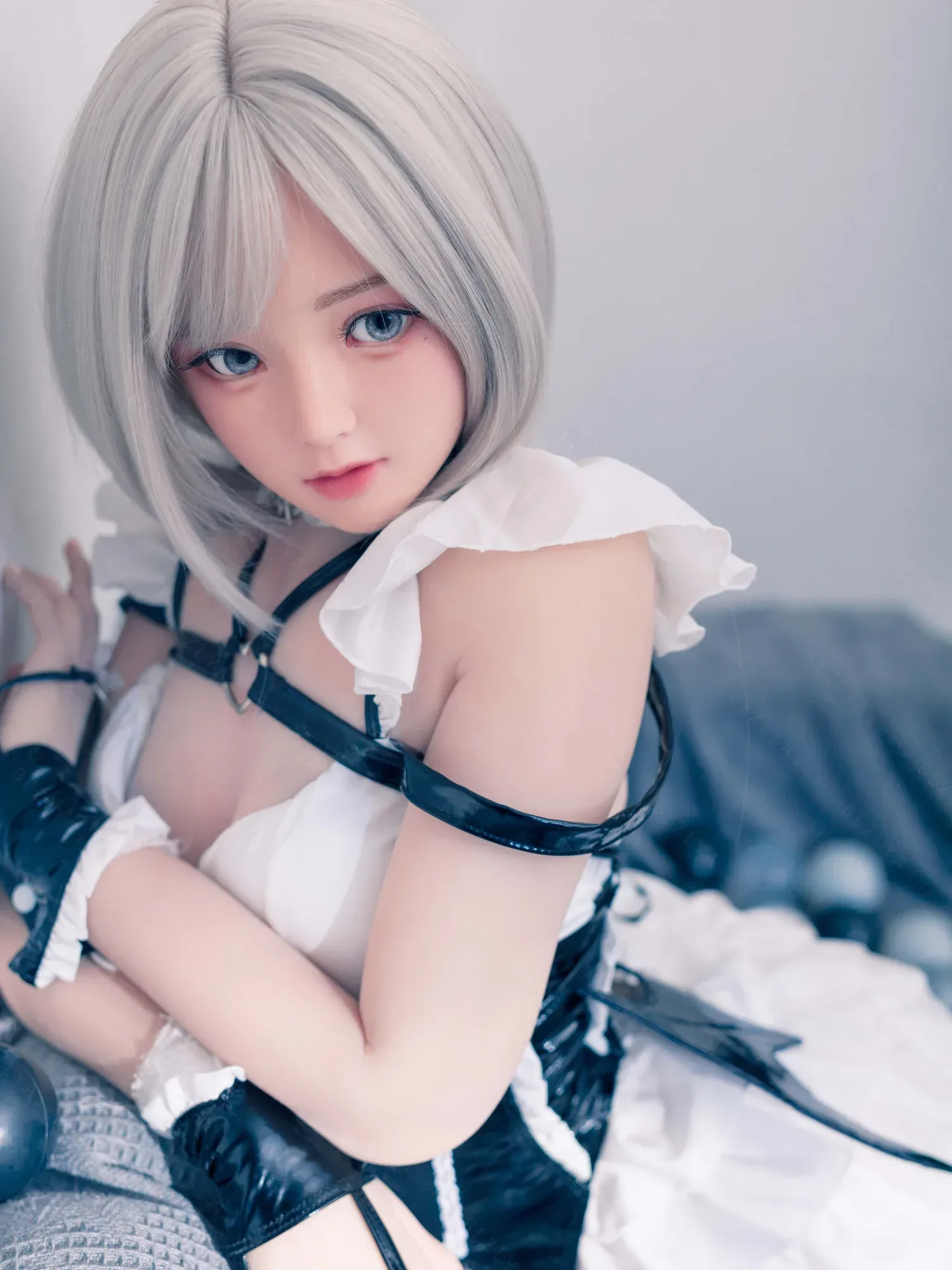 F4768-155Rcm(5.1ft)-37kg 2.0 A Cup Robot Silicone Head Adult Asian Chinese Sex Doll|Bezlya Doll view 6